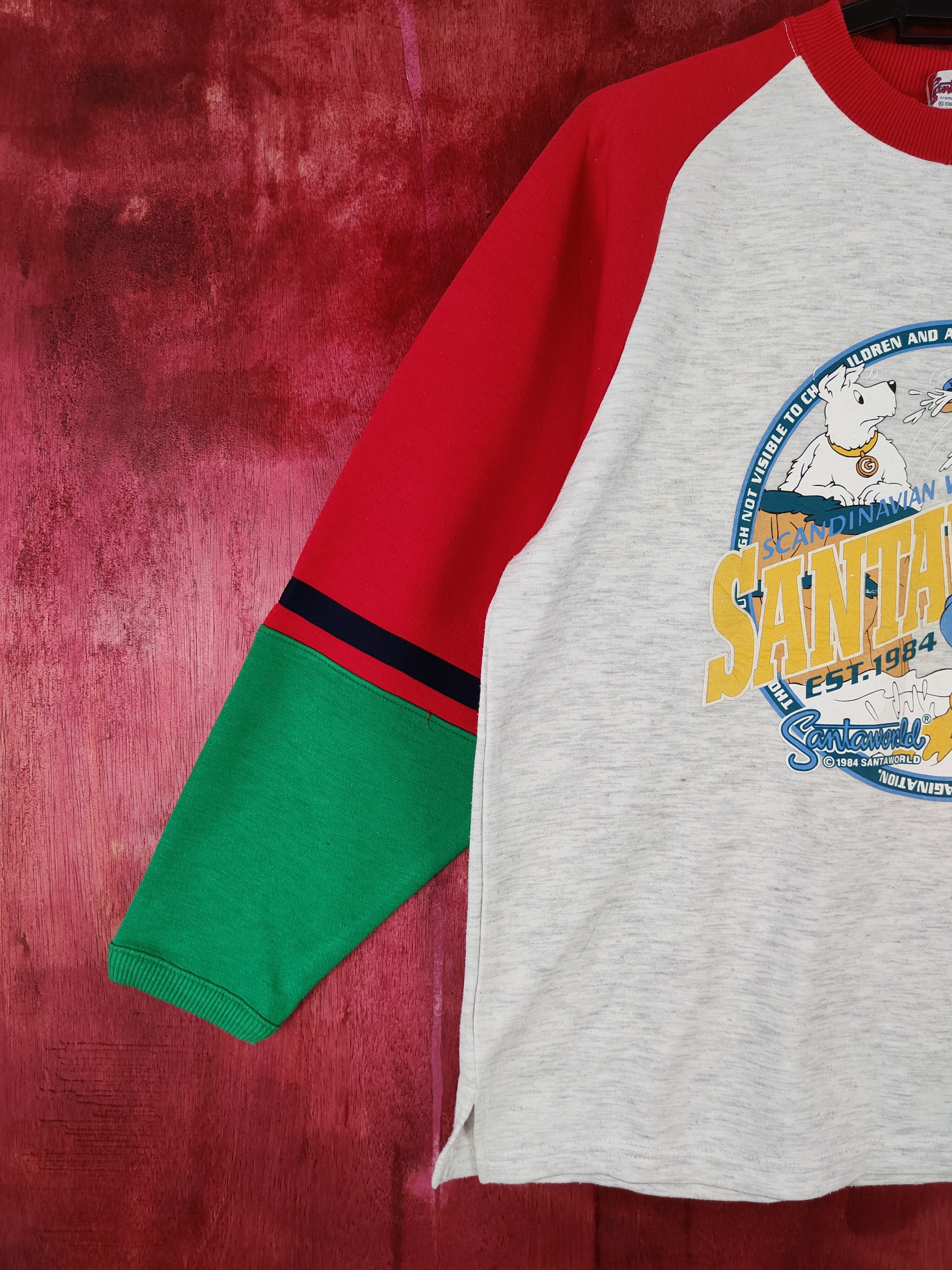 Japanese Brand × Vintage Santa World (Mora Sweden) vintage White/Green/Red #339 Size S / US 4 / IT 40 - 4 Thumbnail