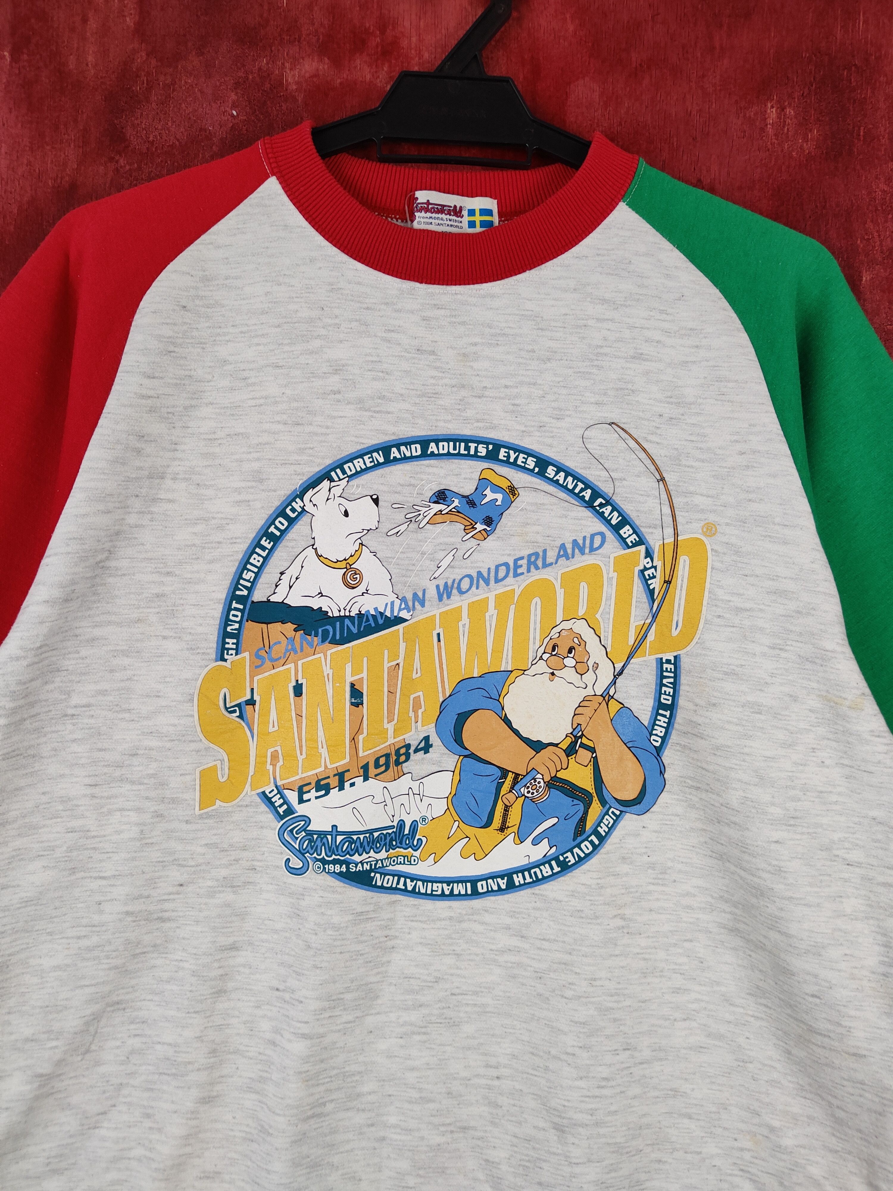 Japanese Brand × Vintage Santa World (Mora Sweden) vintage White/Green/Red #339 Size S / US 4 / IT 40 - 2 Thumbnail