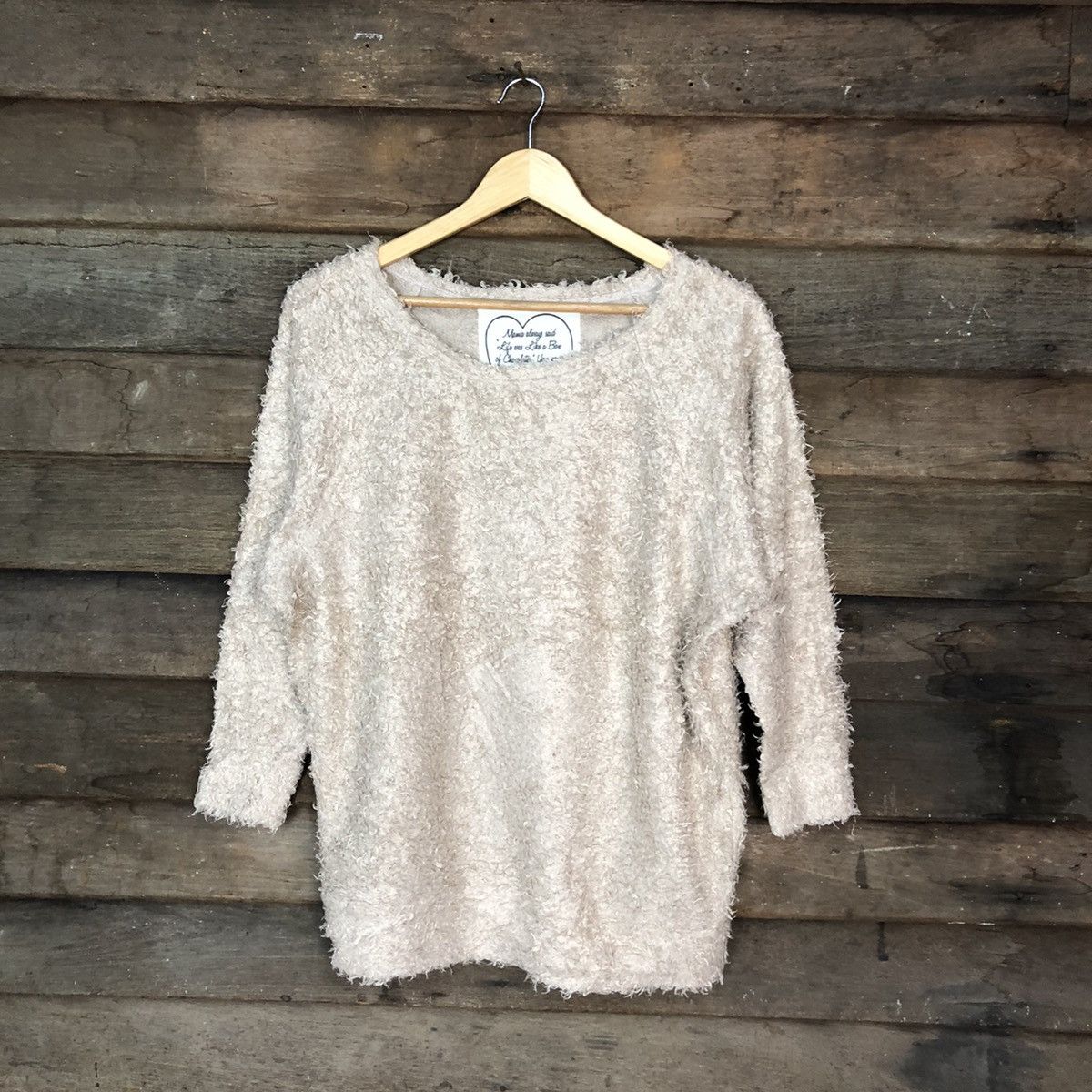 Homespun Knitwear Japanese Brand Brown Shag Shaggy Fur Mohair Knitwear #6992 Size M / US 6-8 / IT 42-44 - 1 Thumbnail