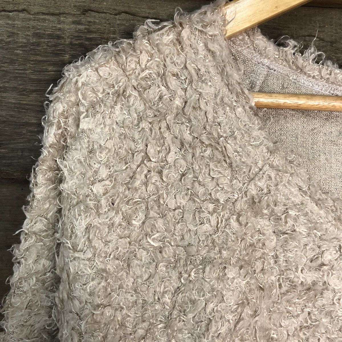 Homespun Knitwear Japanese Brand Brown Shag Shaggy Fur Mohair Knitwear #6992 Size M / US 6-8 / IT 42-44 - 8 Thumbnail