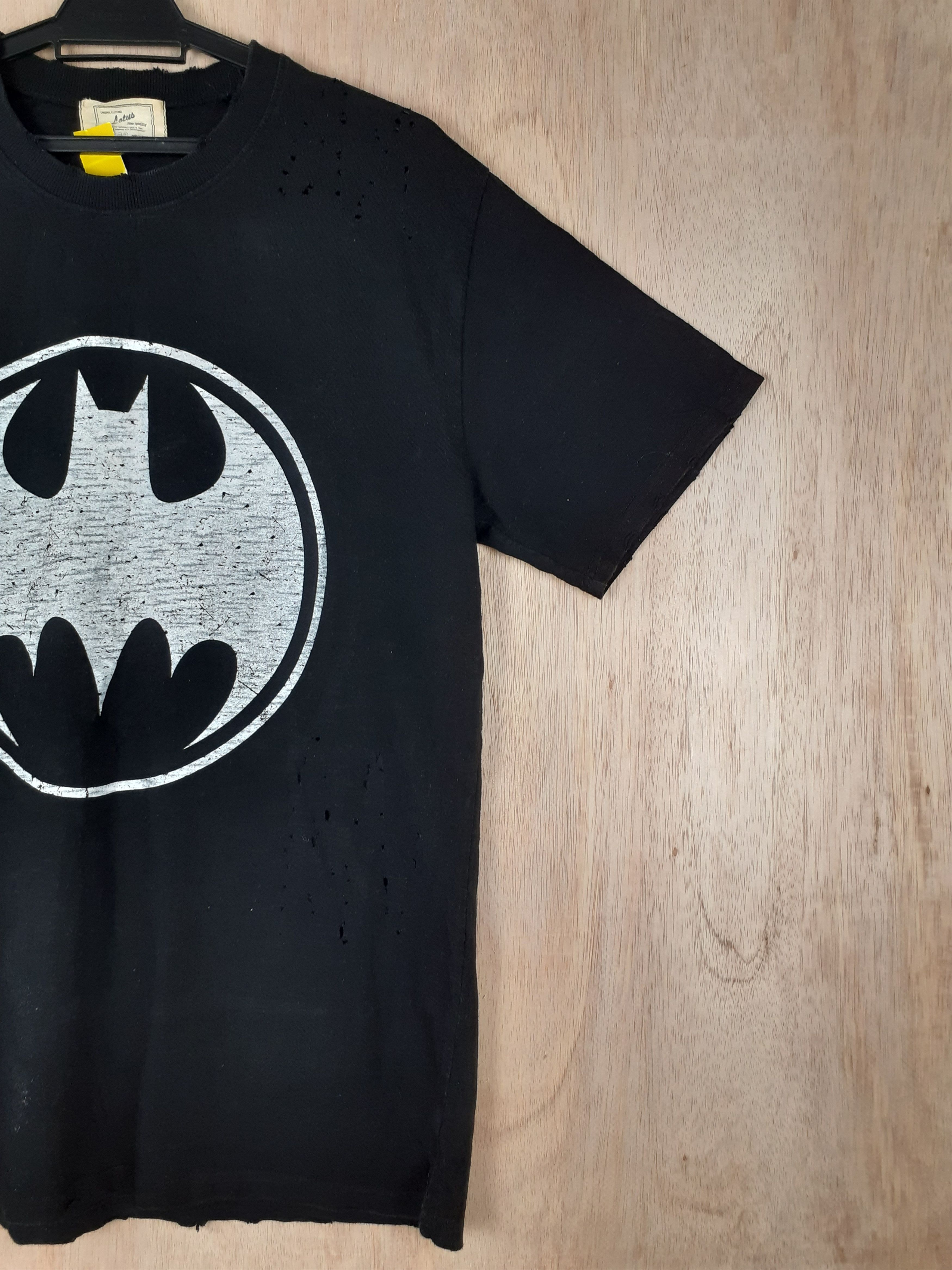 Japanese Brand × Vintage Lotus (Batman style ) distressed black Tshirt #3023 Size US M / EU 48-50 / 2 - 10 Thumbnail