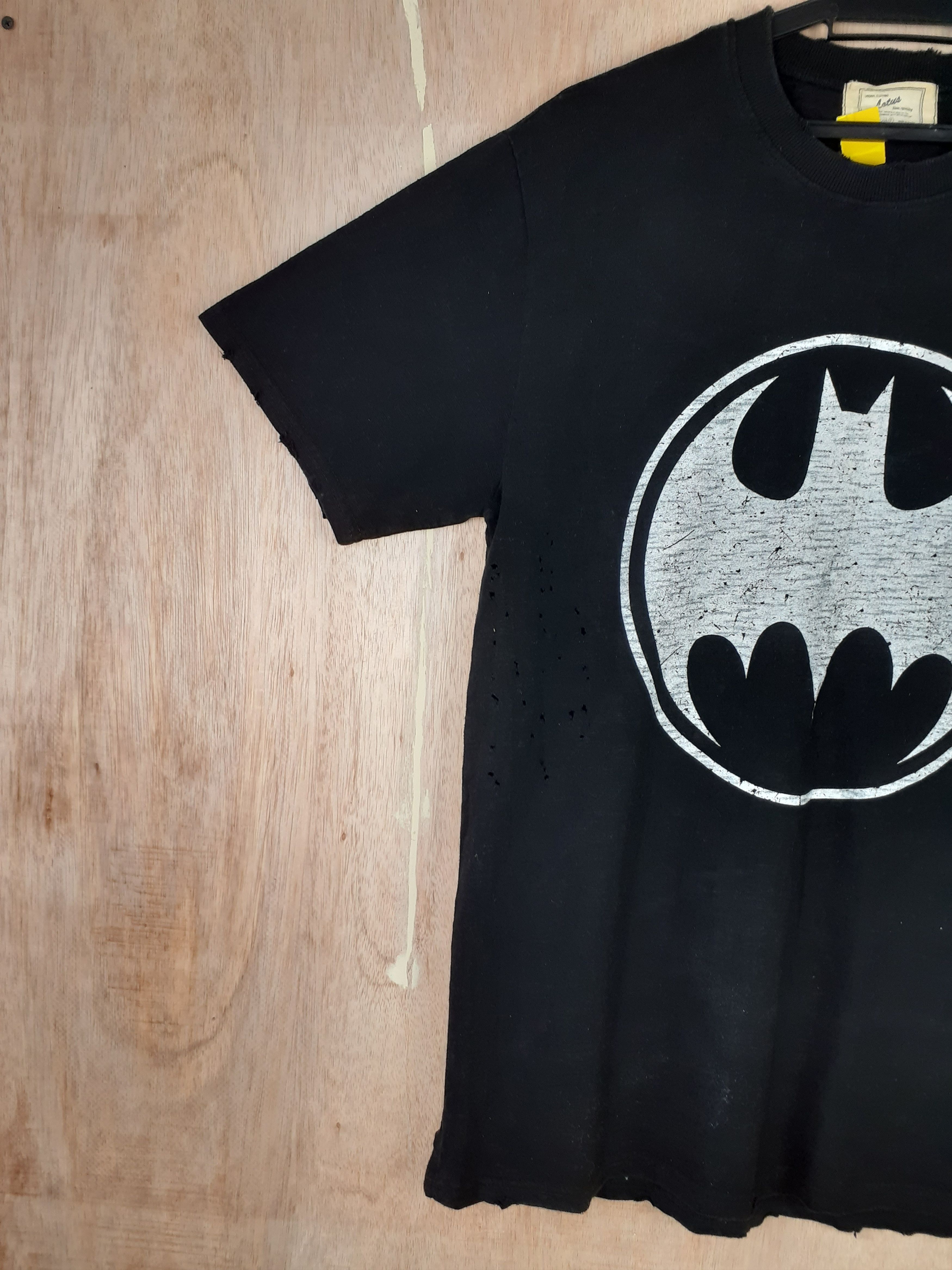 Japanese Brand × Vintage Lotus (Batman style ) distressed black Tshirt #3023 Size US M / EU 48-50 / 2 - 9 Thumbnail