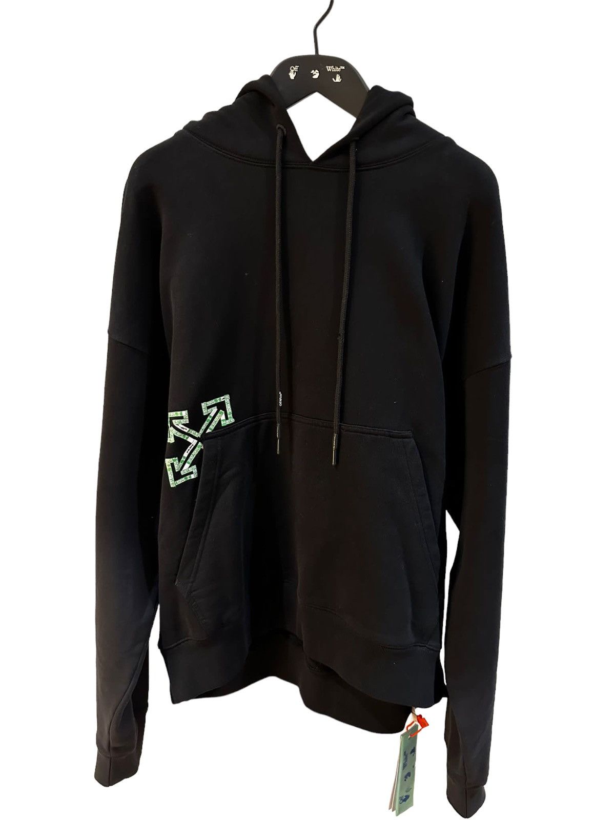 Off White Tape Arrow Skate Hoodie