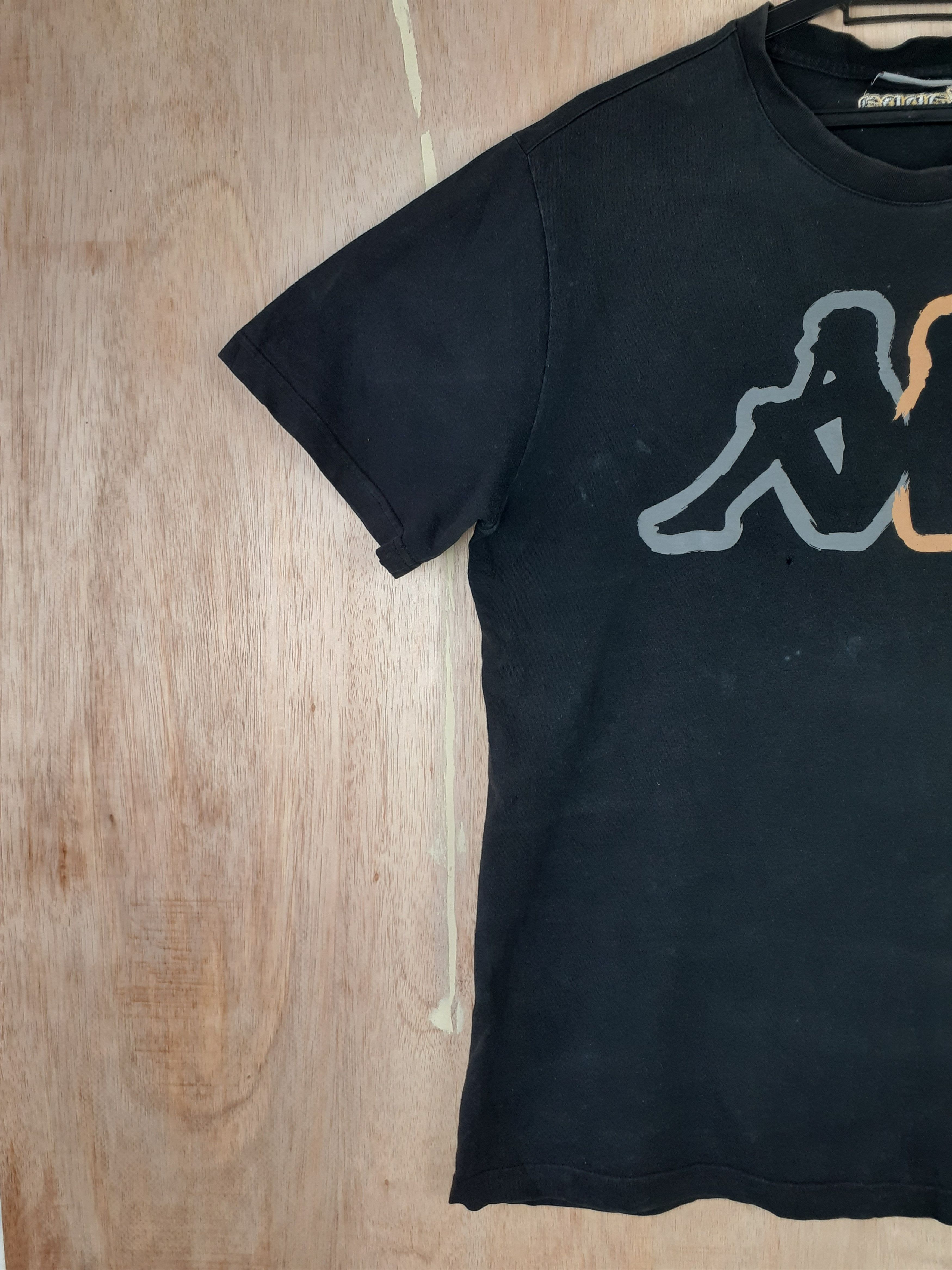 Japanese Brand × Kappa Kappa black Tshirt #3048 Size US L / EU 52-54 / 3 - 3 Thumbnail