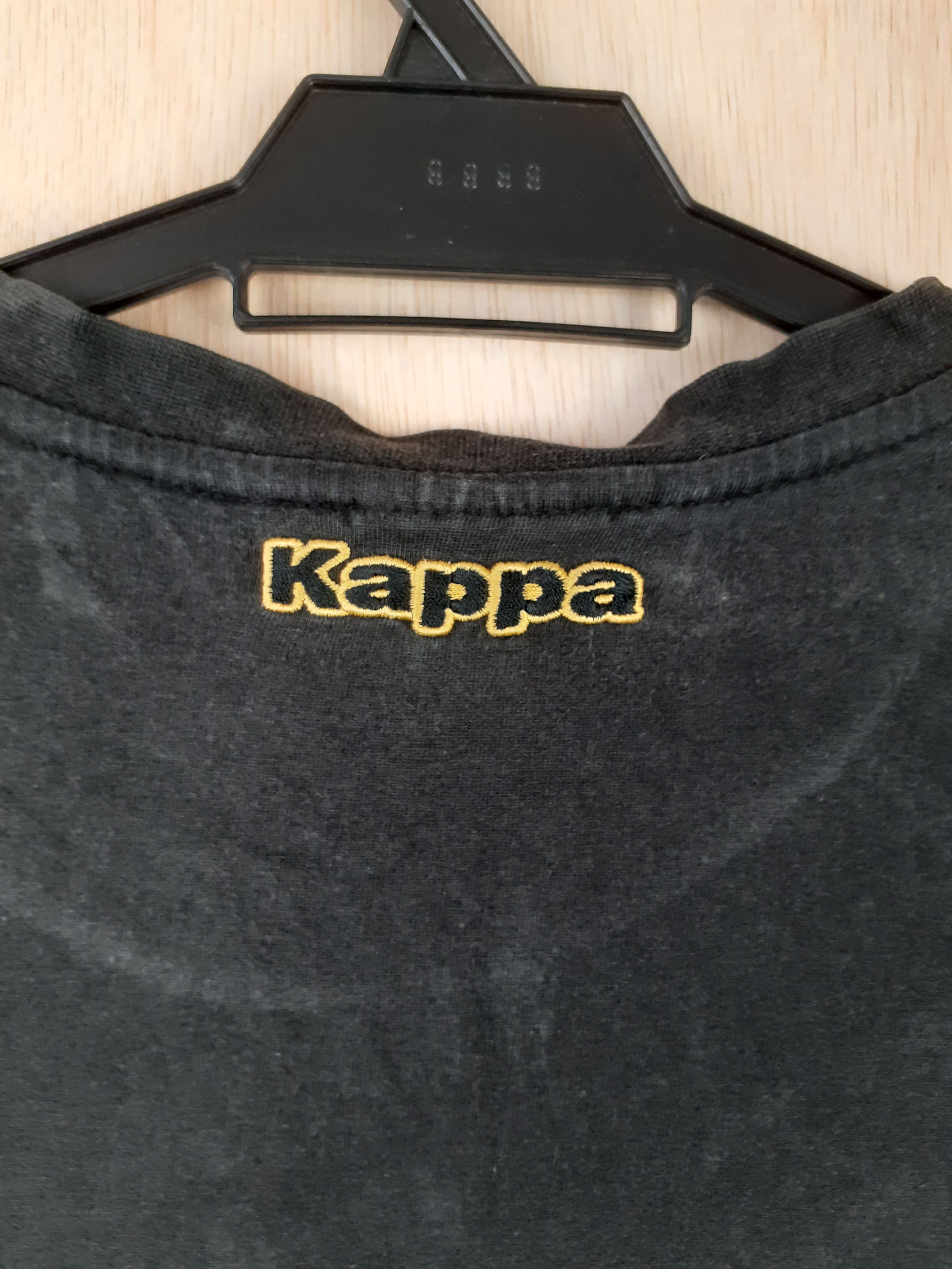 Japanese Brand × Kappa Kappa black Tshirt #3048 Size US L / EU 52-54 / 3 - 6 Thumbnail