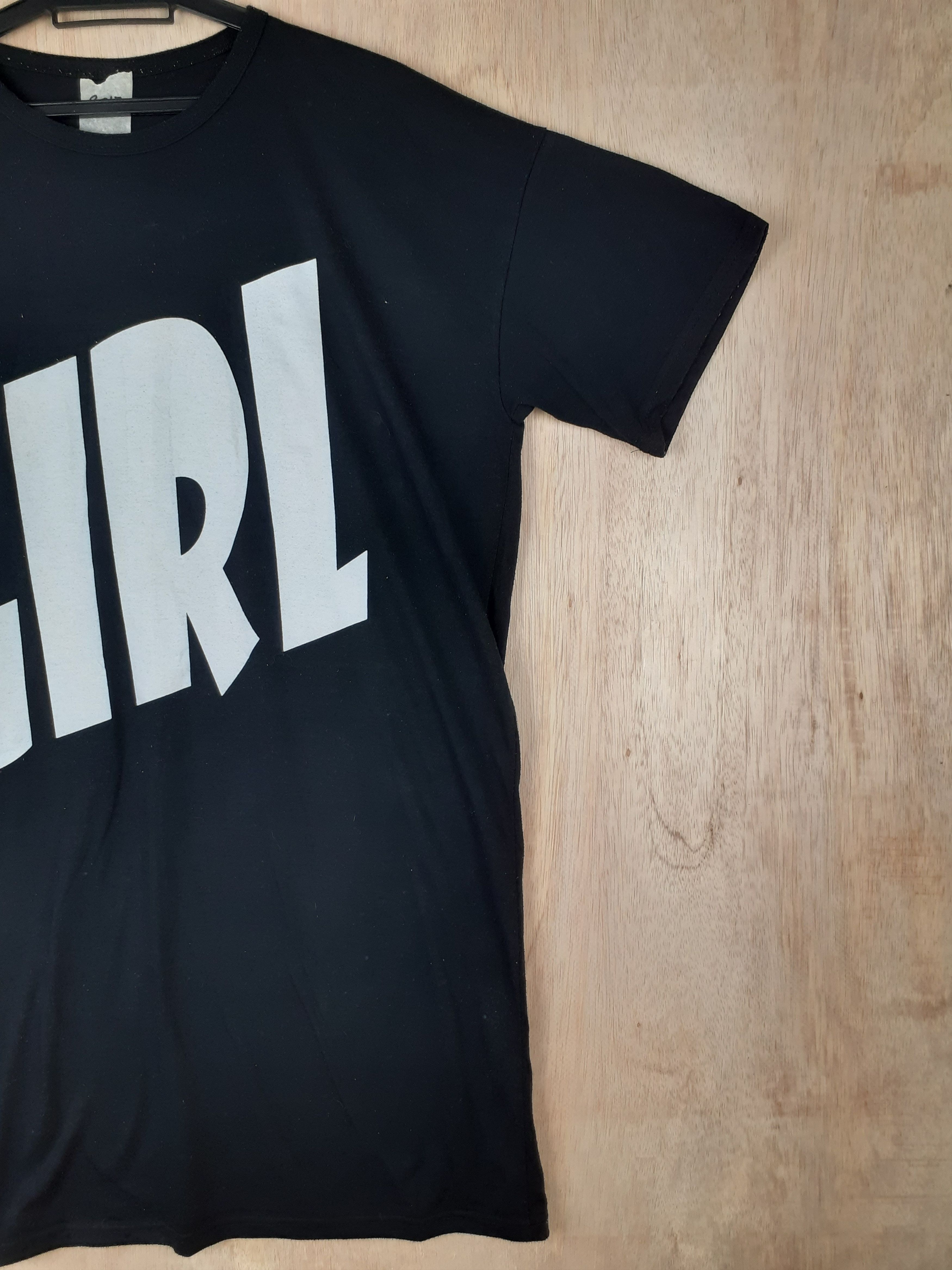 Japanese Brand Girl black Tshirt #3017 Size XL / US 12-14 / IT 48-50 - 5 Thumbnail