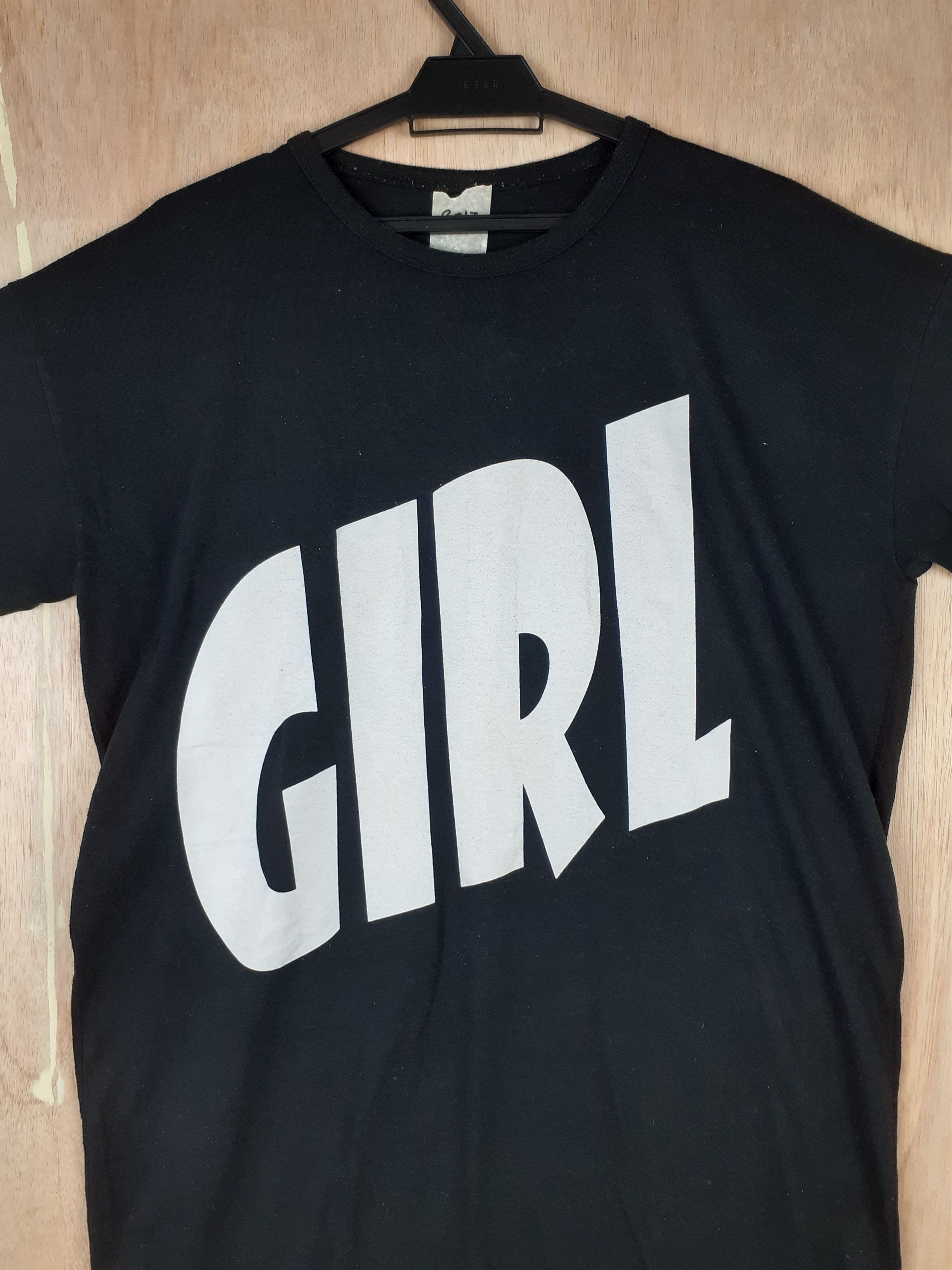 Japanese Brand Girl black Tshirt #3017 Size XL / US 12-14 / IT 48-50 - 3 Thumbnail