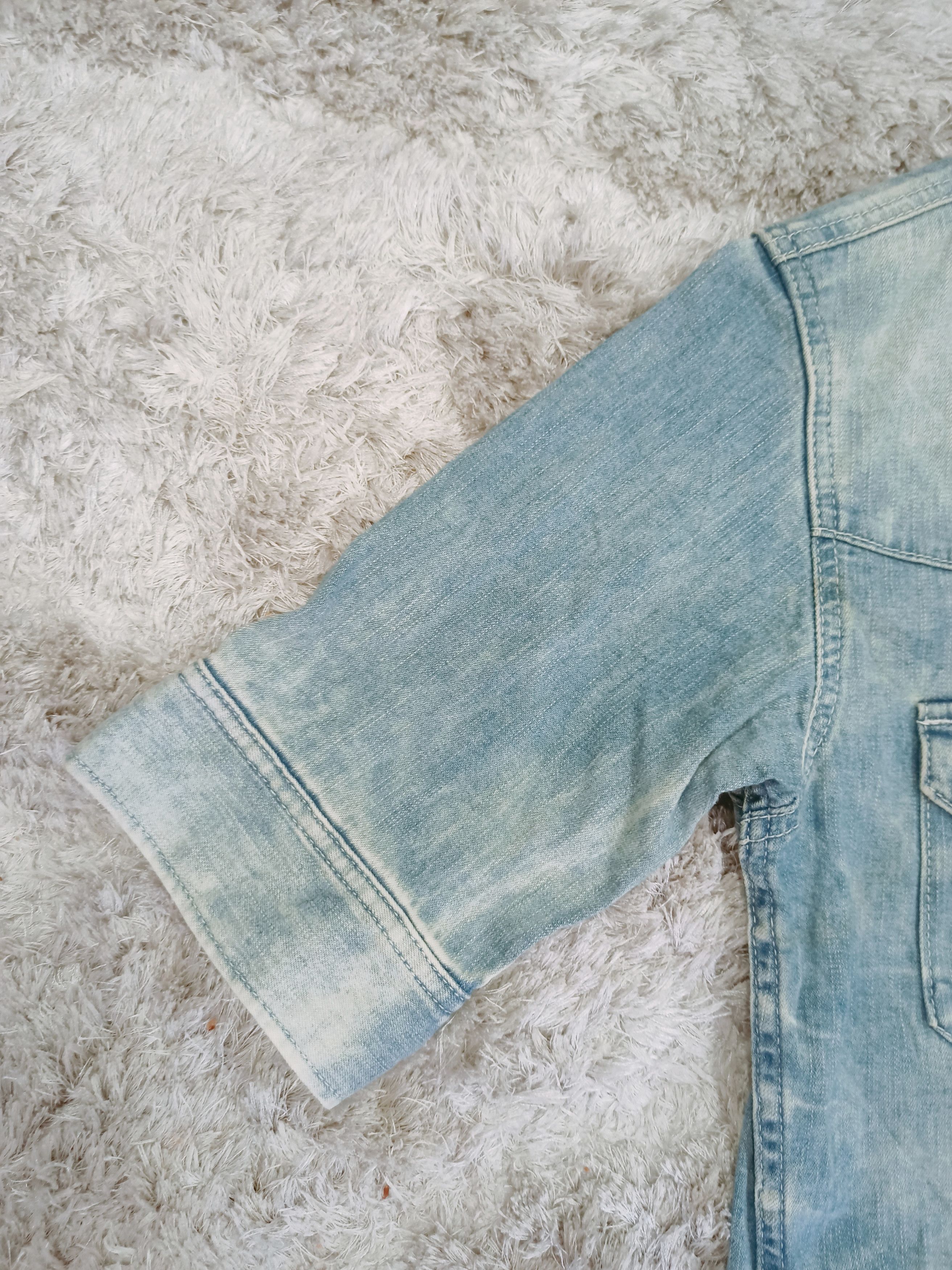 Japanese Brand Vintage Vanquish Short Sleeve Denim Jacket Size US M / EU 48-50 / 2 - 4 Thumbnail