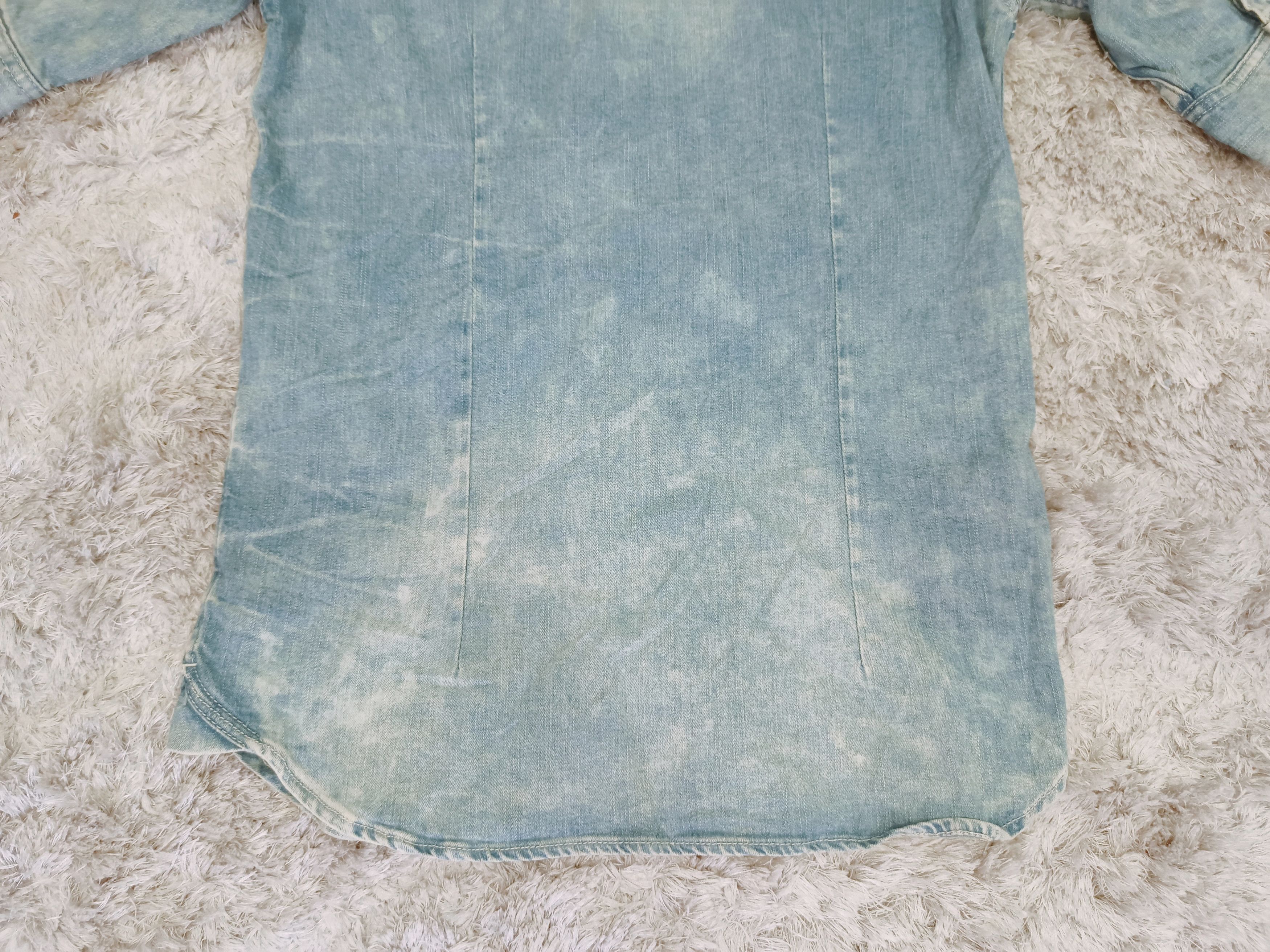 Japanese Brand Vintage Vanquish Short Sleeve Denim Jacket Size US M / EU 48-50 / 2 - 15 Thumbnail