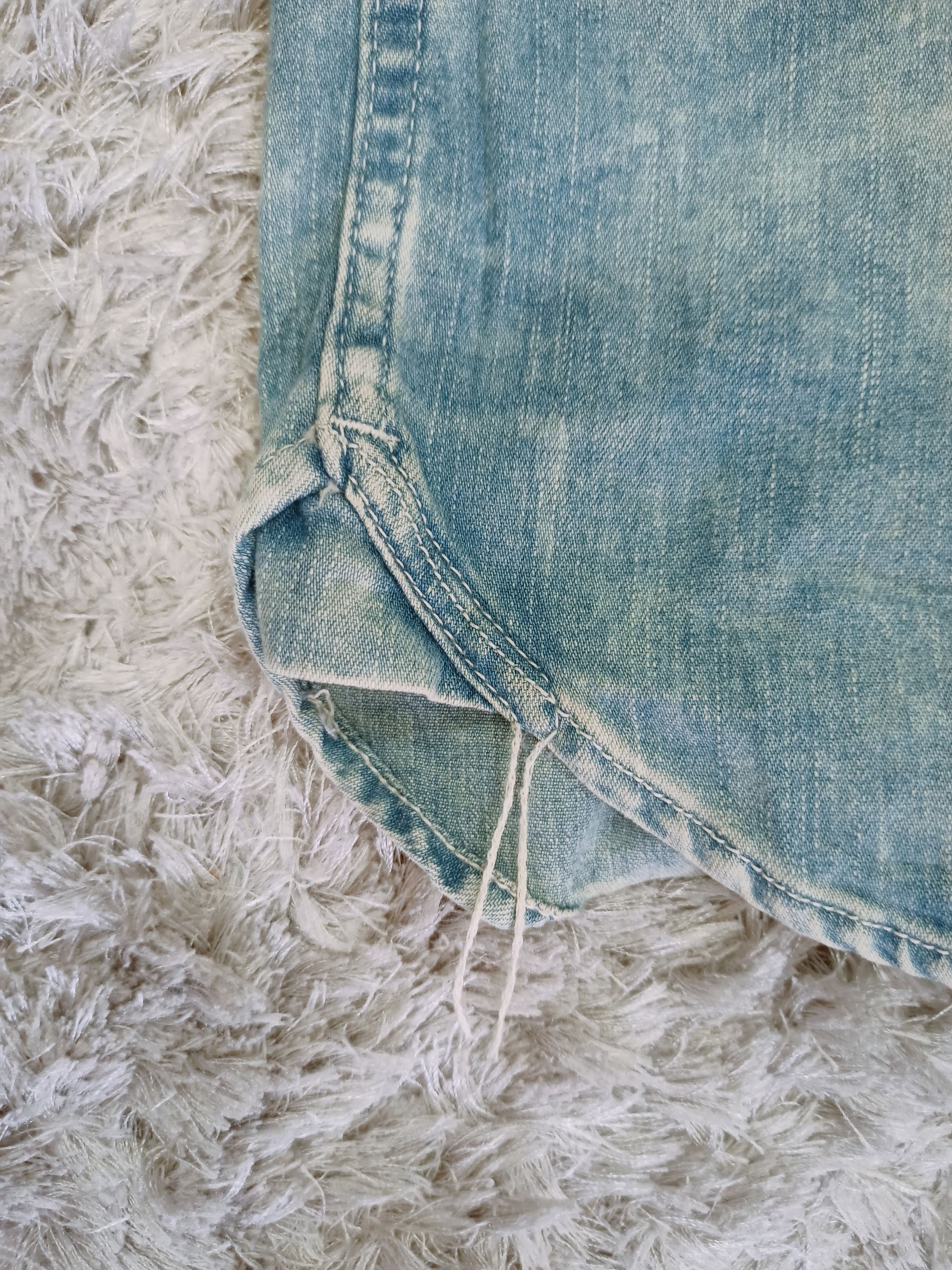 Japanese Brand Vintage Vanquish Short Sleeve Denim Jacket Size US M / EU 48-50 / 2 - 7 Thumbnail