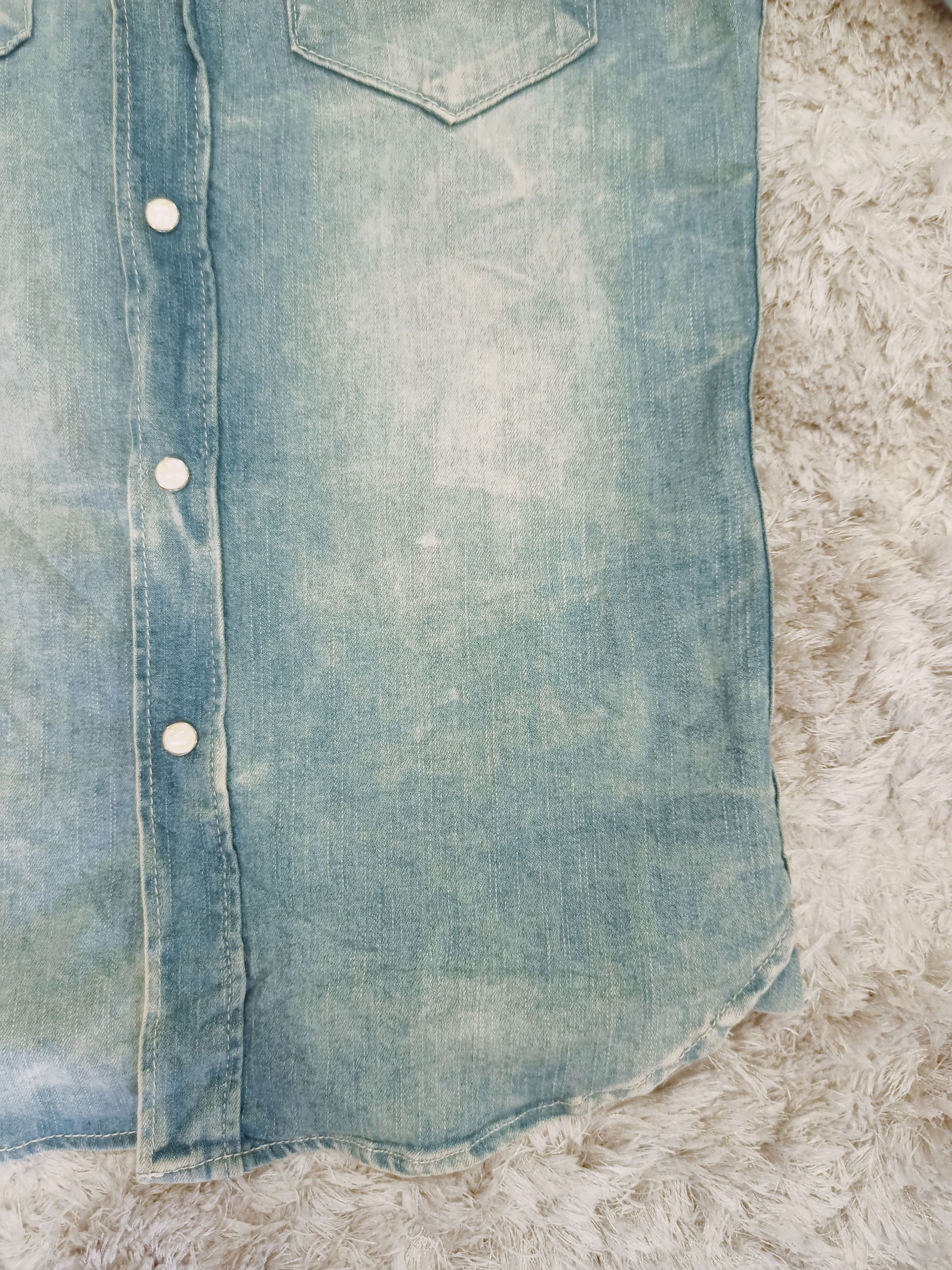 Japanese Brand Vintage Vanquish Short Sleeve Denim Jacket Size US M / EU 48-50 / 2 - 3 Thumbnail