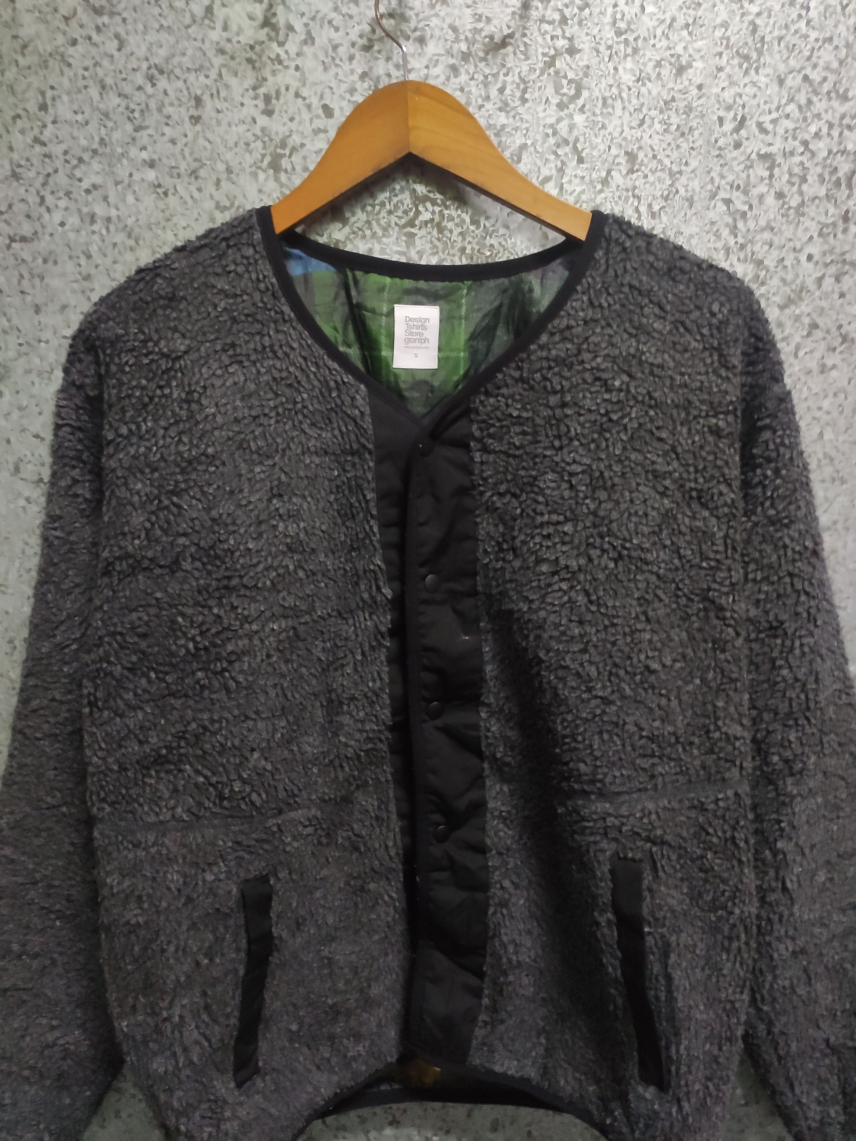 Japanese Brand Graniph Store Cardigan sherpa Size US M / EU 48-50 / 2 - 2 Thumbnail