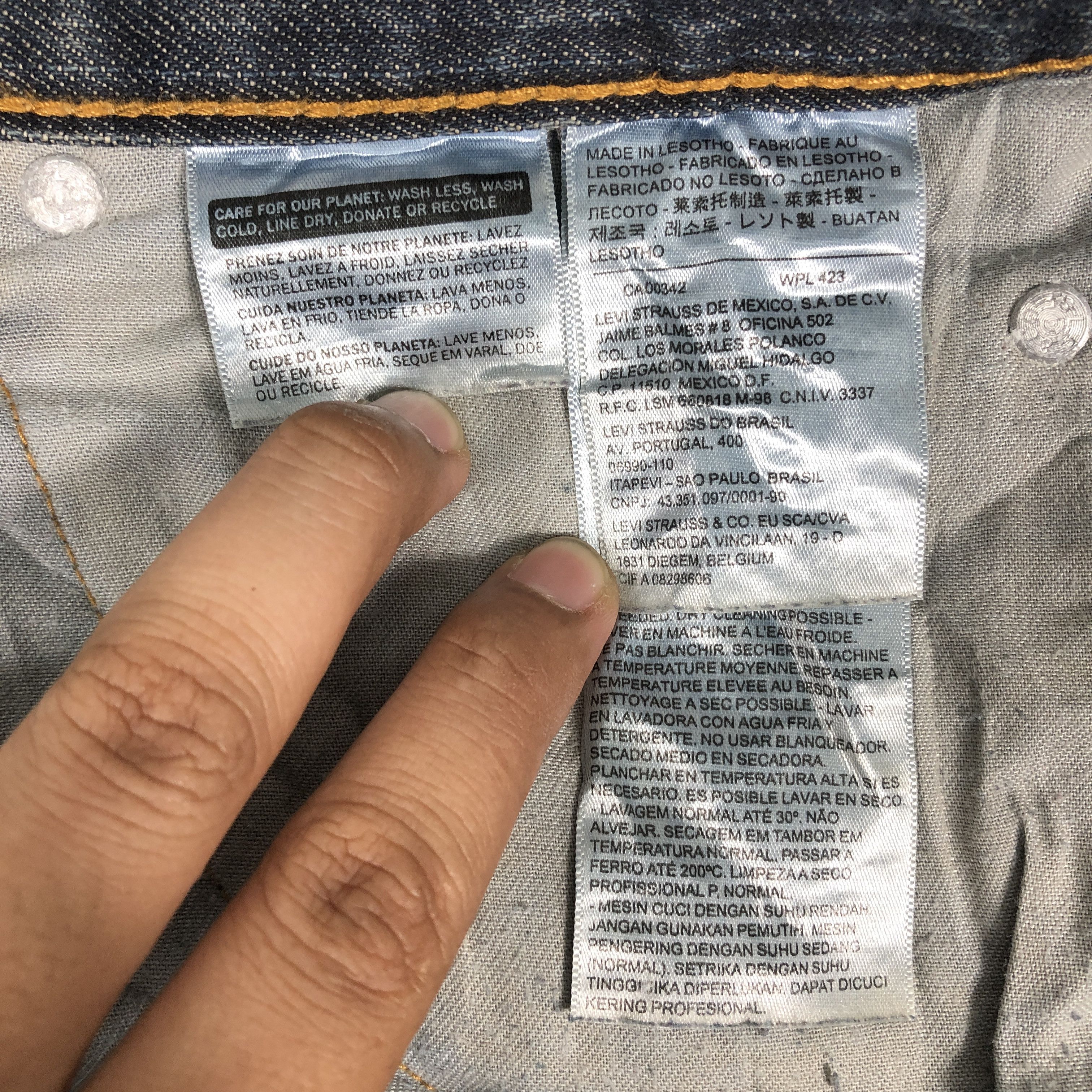 Levi's × Levi's Vintage Clothing × Vintage Vintage Levis 559 Jeans L1000 Size US 40 / EU 56 - 9 Thumbnail