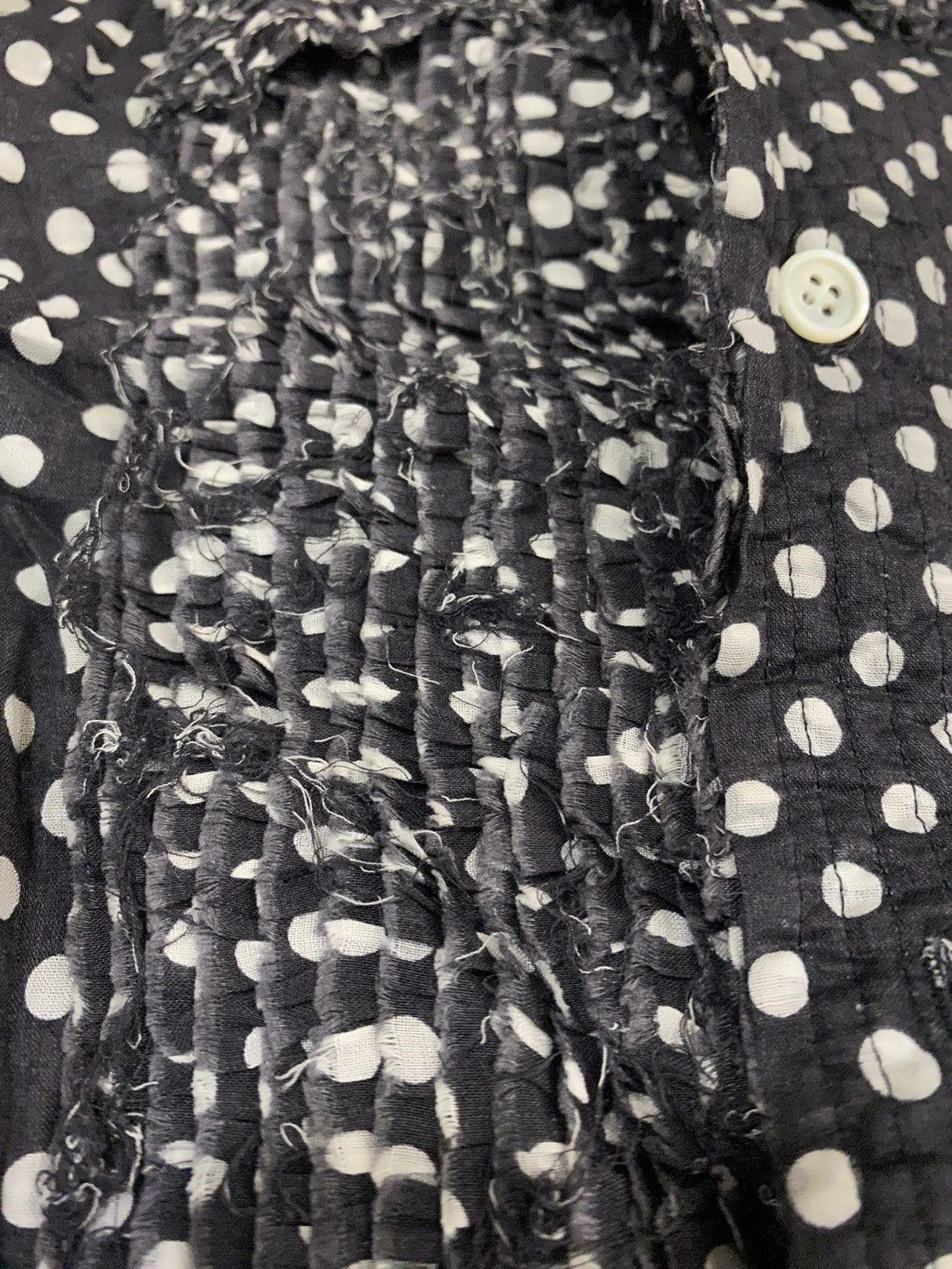 Zucca 90s ZUCCA fringe paper thin polka dot Size S / US 4 / IT 40 - 7 Thumbnail