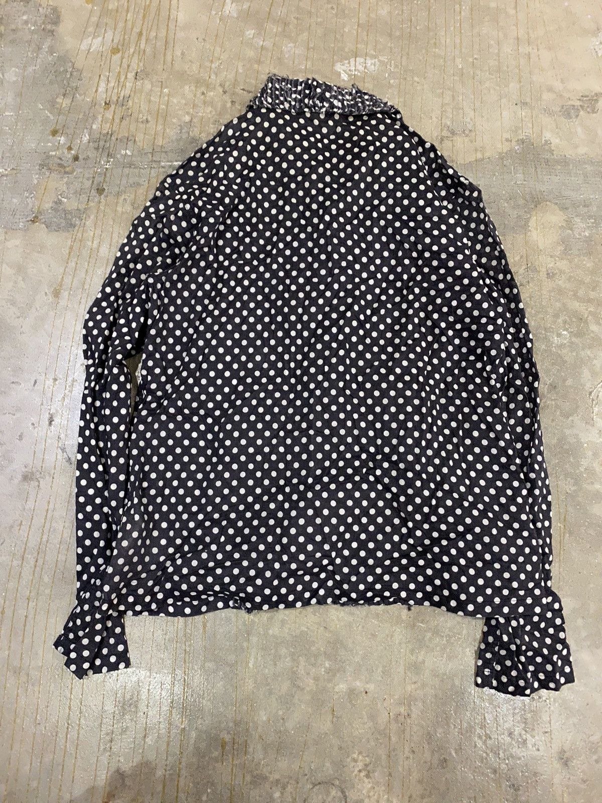 Zucca 90s ZUCCA fringe paper thin polka dot Size S / US 4 / IT 40 - 8 Thumbnail