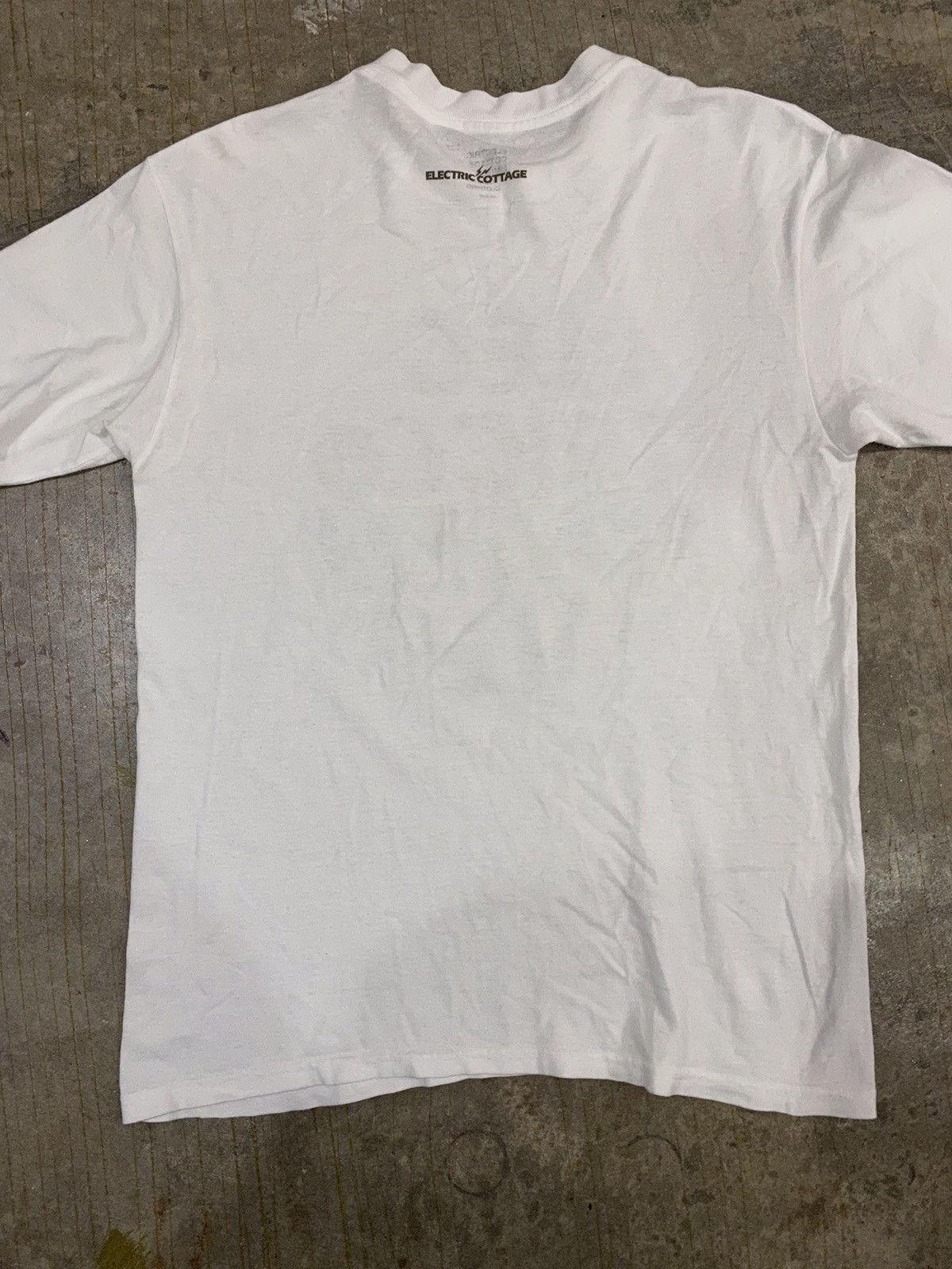 Electric Cottage × Fragment Design × Hiroshi Fujiwara 2001 ELECTRIC COTTAGE unreleased tee by Hiroshi Fujiwara Size US M / EU 48-50 / 2 - 7 Thumbnail