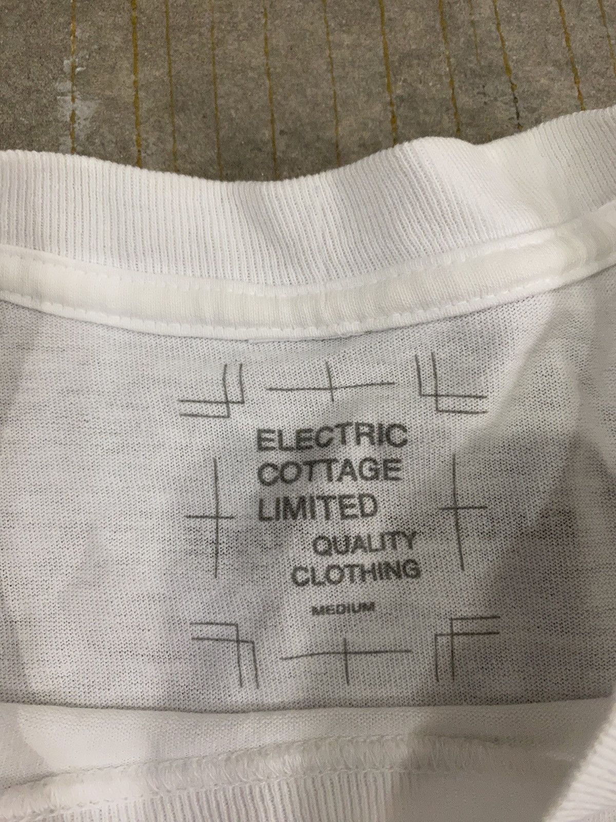 Electric Cottage × Fragment Design × Hiroshi Fujiwara 2001 ELECTRIC COTTAGE unreleased tee by Hiroshi Fujiwara Size US M / EU 48-50 / 2 - 9 Thumbnail