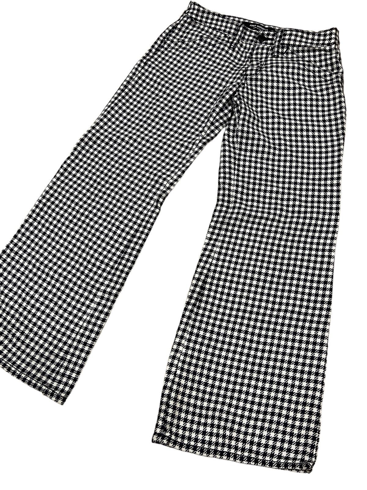 Junya Watanabe GRAIL•FW03 Junya Watanabe Checkerboard Flare Pants Size US 28 / EU 44 - 1 Thumbnail