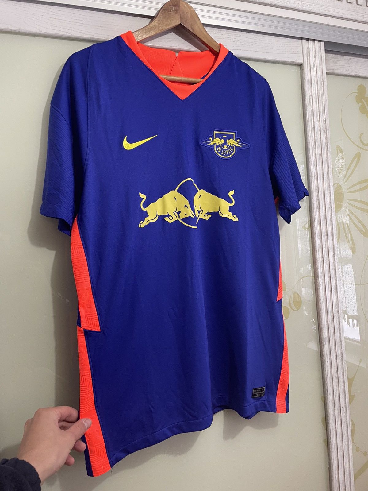 Nike RB Leipzig 2020-2021 Away Soccer Jersey Football Shirt Size US L / EU 52-54 / 3 - 2 Thumbnail