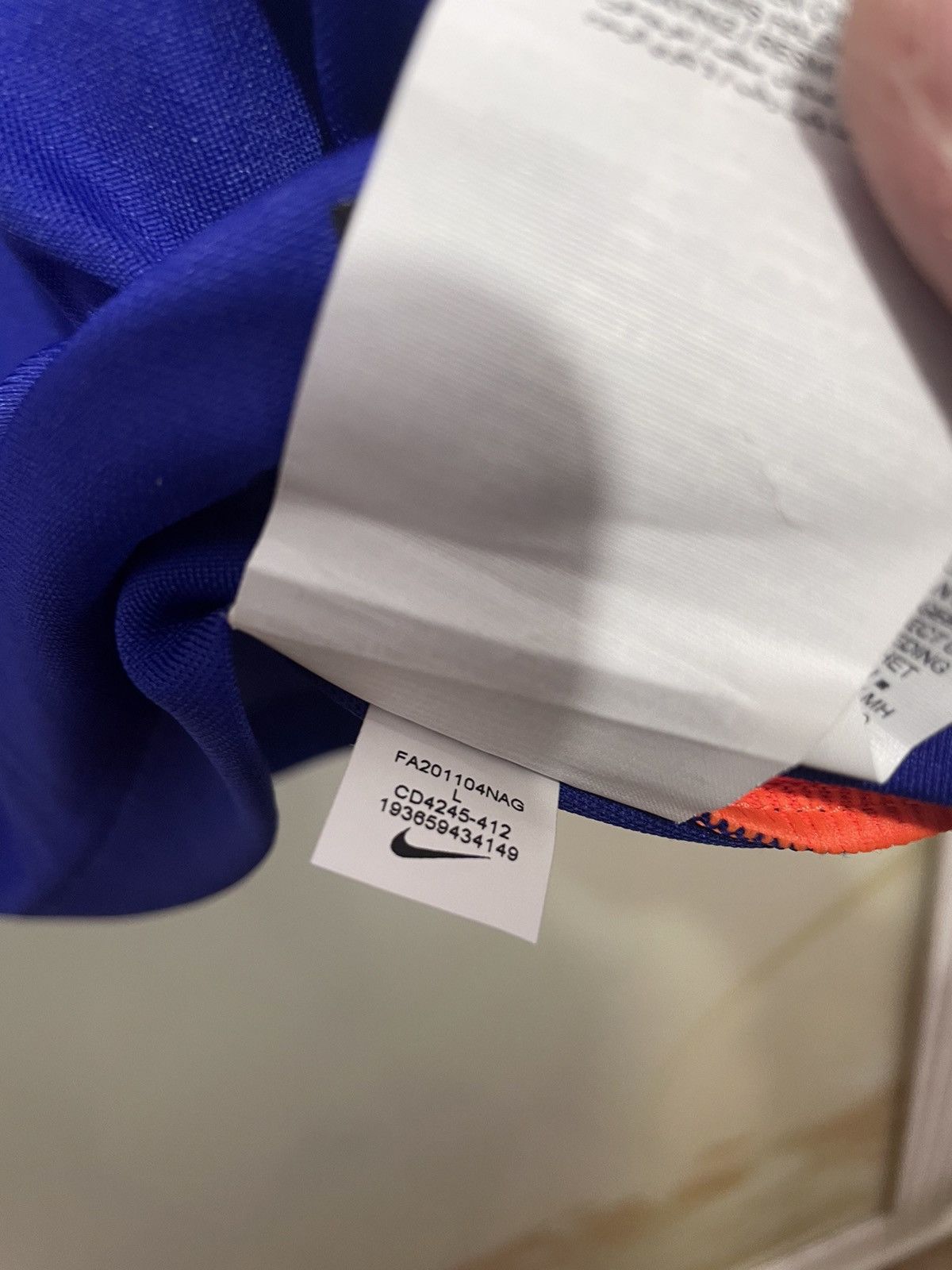 Nike RB Leipzig 2020-2021 Away Soccer Jersey Football Shirt Size US L / EU 52-54 / 3 - 9 Thumbnail