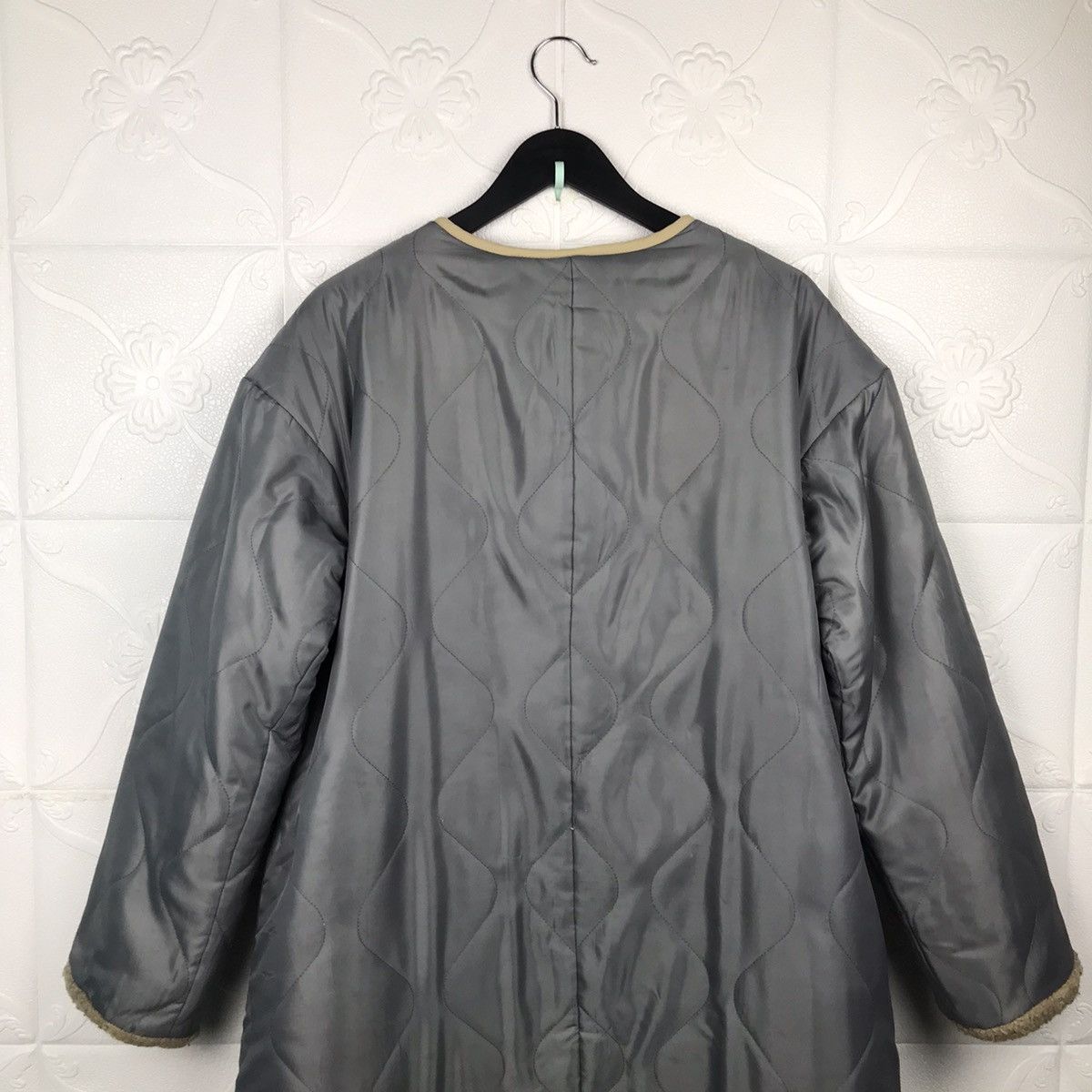 Japanese Brand × Vintage Japanese Designer Pow Dou Dou Reversible Quilted Jacket Size M / US 6-8 / IT 42-44 - 6 Thumbnail