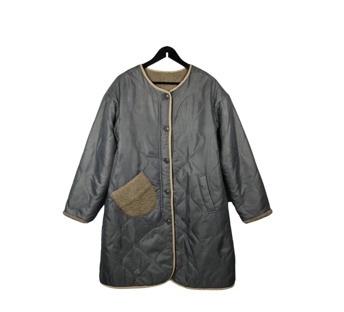 Japanese Brand × Vintage Japanese Designer Pow Dou Dou Reversible Quilted Jacket Size M / US 6-8 / IT 42-44 - 1 Thumbnail