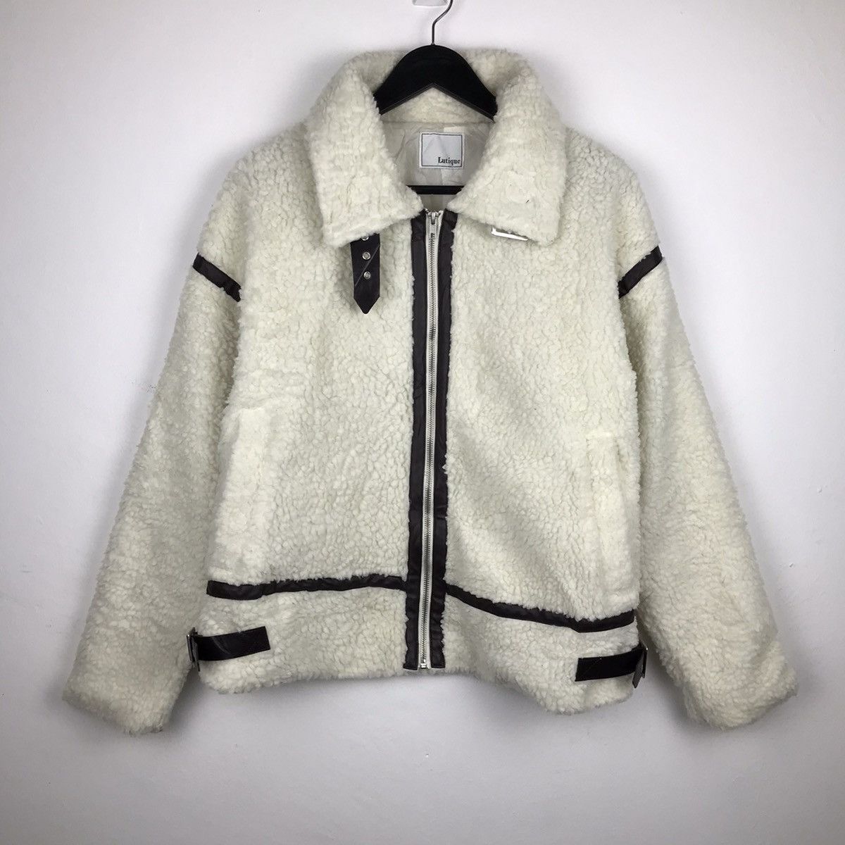 Designer × Japanese Brand × Vintage Japanese Lutique Fleece Workwear Style Jacket Size US M / EU 48-50 / 2 - 1 Thumbnail