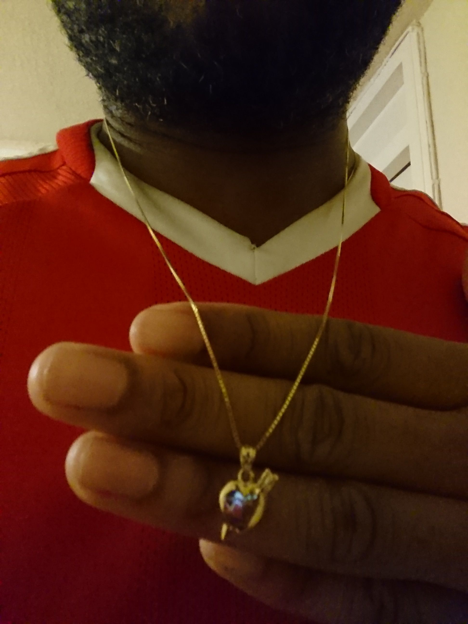 Supreme Gold Heart and Arrow Pendant Grailed