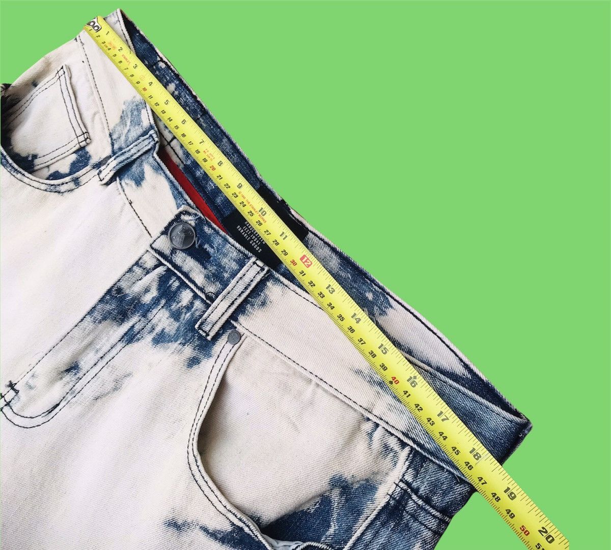 Japanese Brand Brand Kroix Trashed Bleach distressed bikers balmain style Size US 36 / EU 52 - 13 Thumbnail
