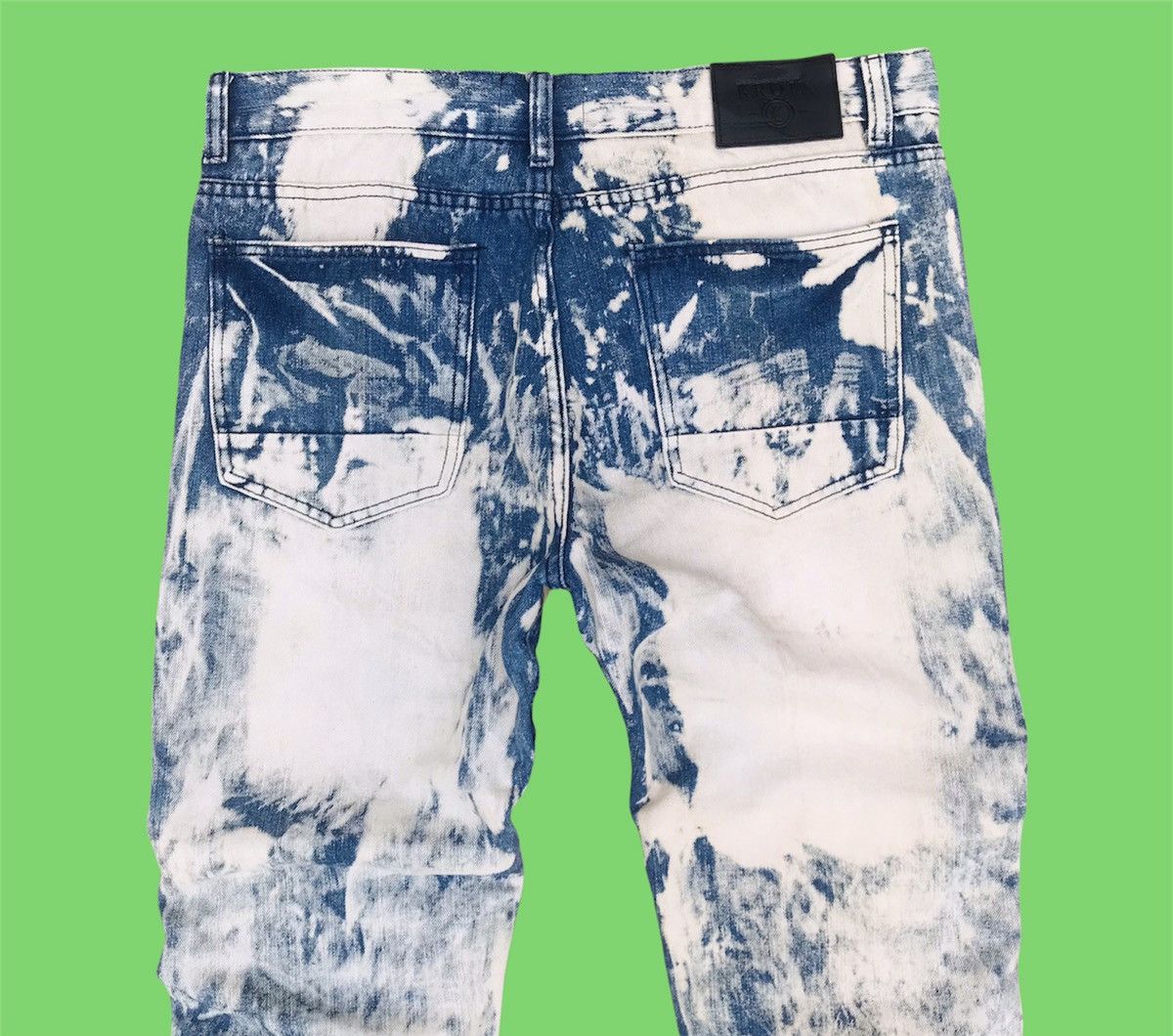 Japanese Brand Brand Kroix Trashed Bleach distressed bikers balmain style Size US 36 / EU 52 - 9 Thumbnail