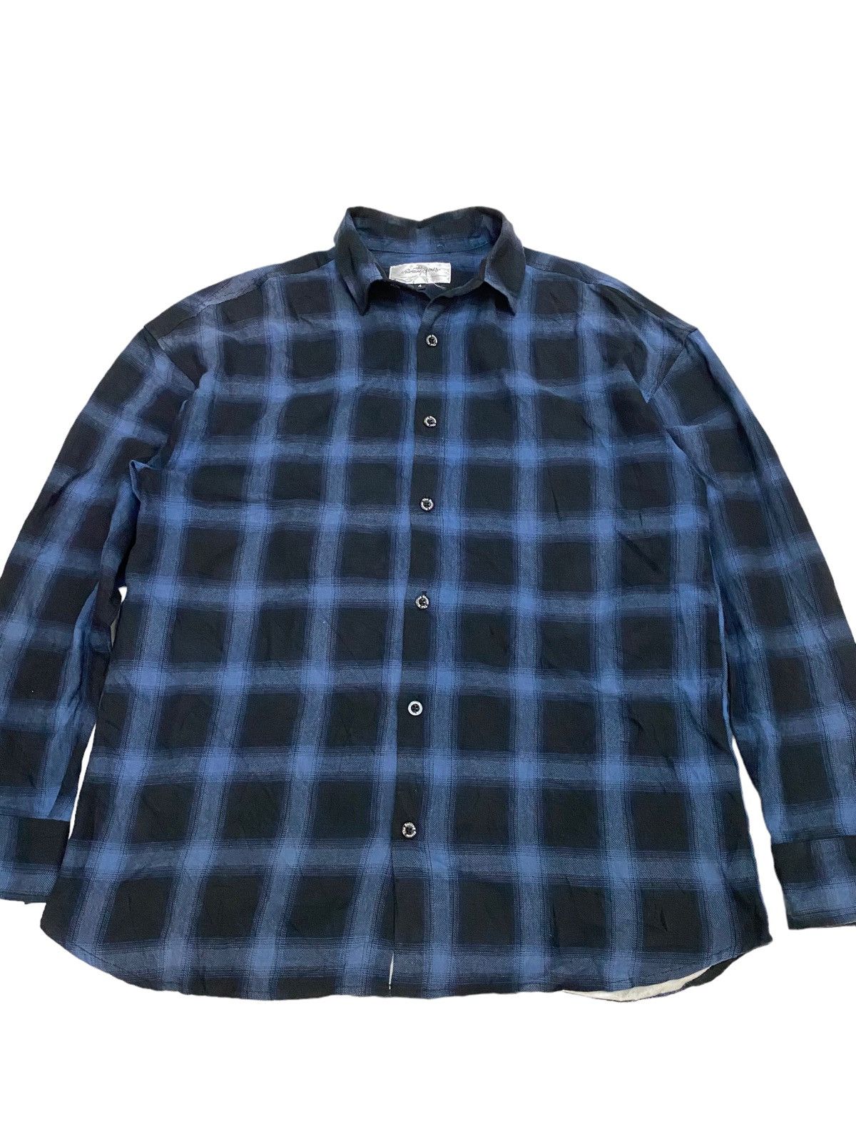 Band Tees × The Rolling Stones Rare The Rolling Stones Distressed Style Flannel Size US L / EU 52-54 / 3 - 3 Thumbnail