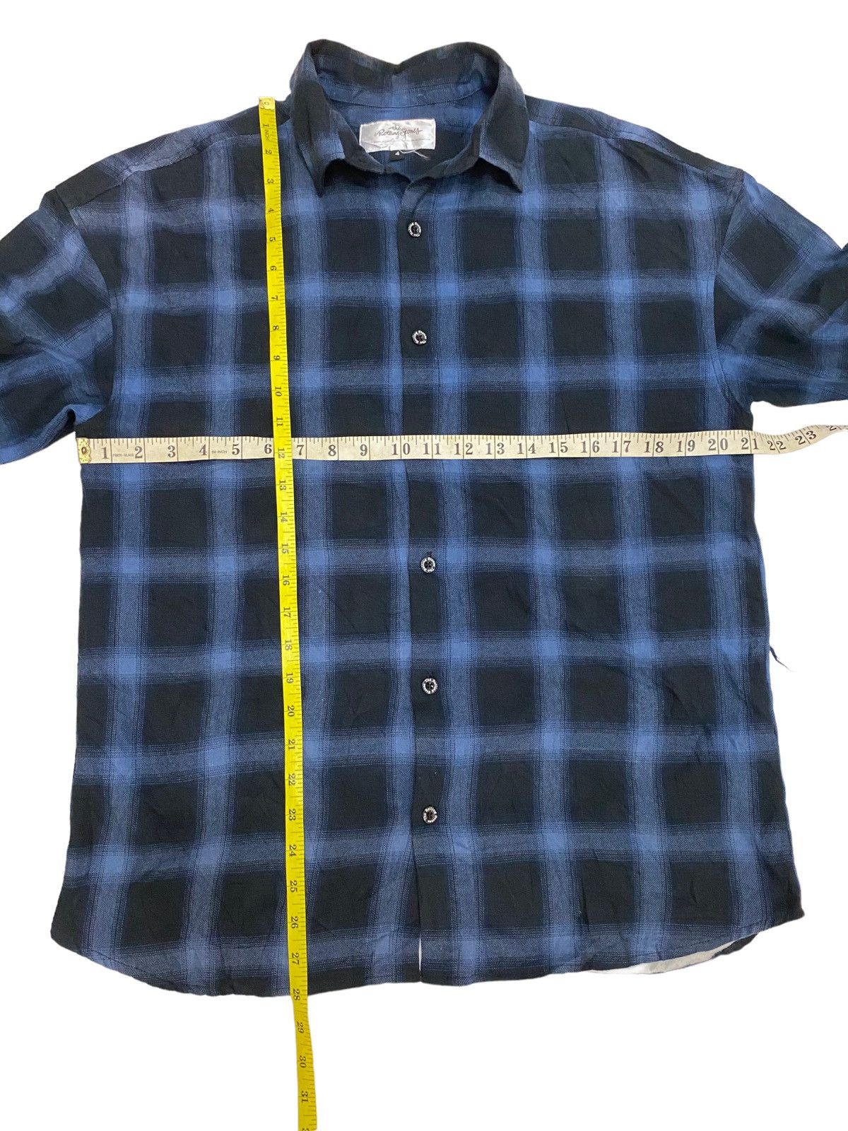 Band Tees × The Rolling Stones Rare The Rolling Stones Distressed Style Flannel Size US L / EU 52-54 / 3 - 4 Thumbnail