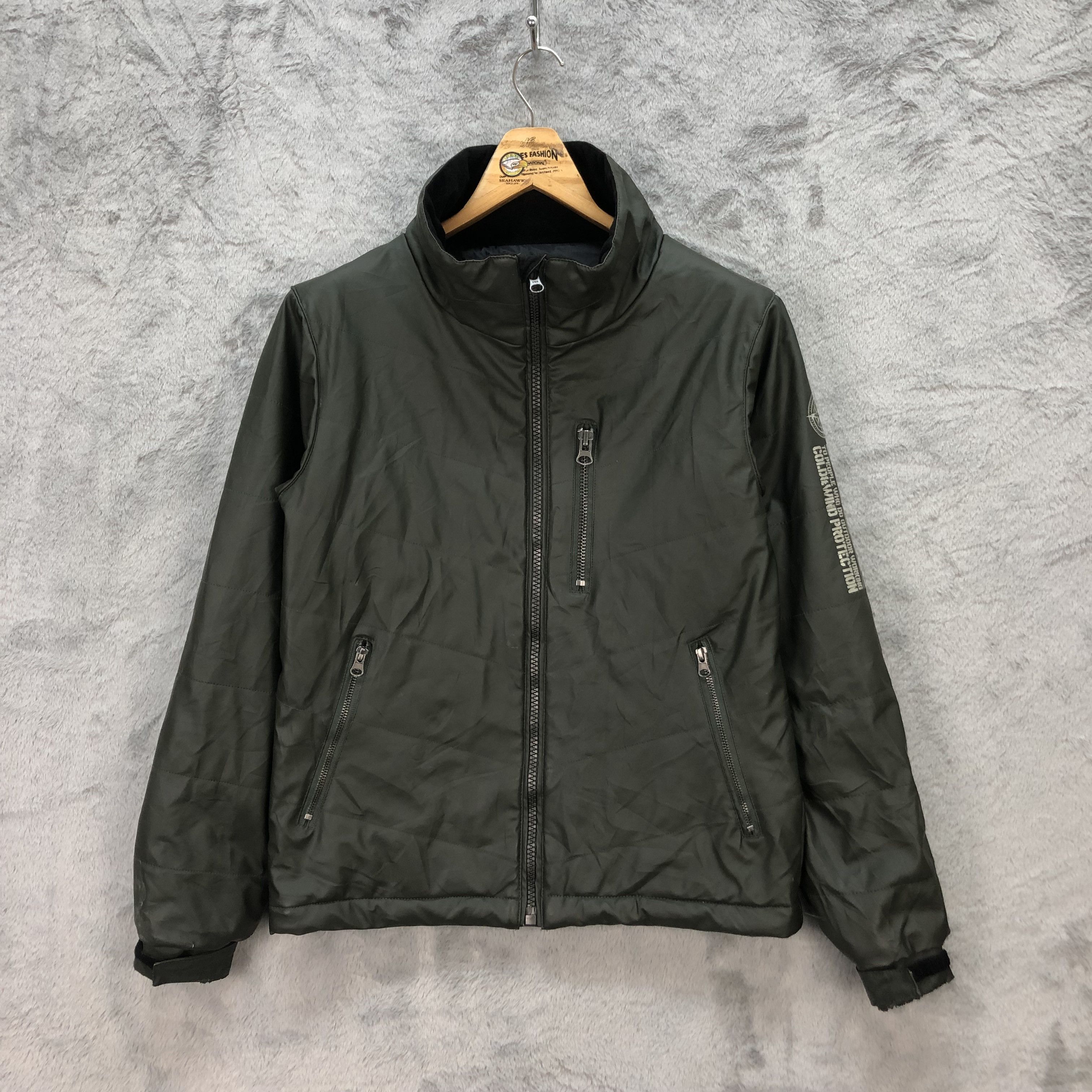 Japanese Brand RIDE ON AEGIS OUTDOOR COLD&WIND PROTECTION JACKET #5516 ...