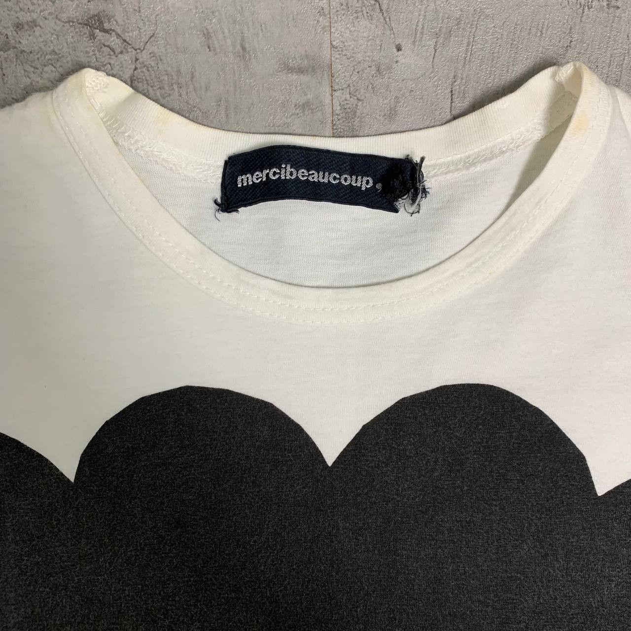 Issey Miyake × Japanese Brand × mercibeaucoup Mercibeaucoup Big Face Tee Size US S / EU 44-46 / 1 - 12 Thumbnail