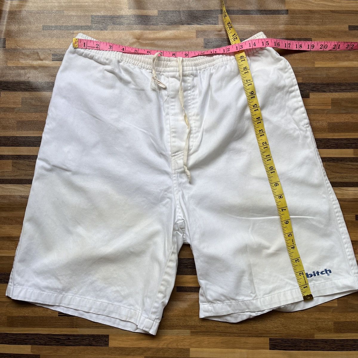 Vintage Bitch Skateboards Japan Shorts Streetwear Vintage 1990s Size US 31 - 3 Thumbnail