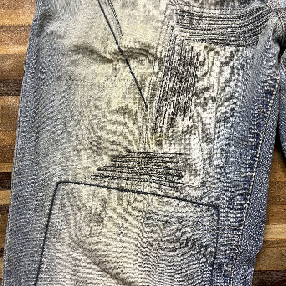 Phat Farm × Vintage Seditionaries Skategang Phat Farm Baggy Denim Jeans Vintage Size US 36 / EU 52 - 14 Thumbnail