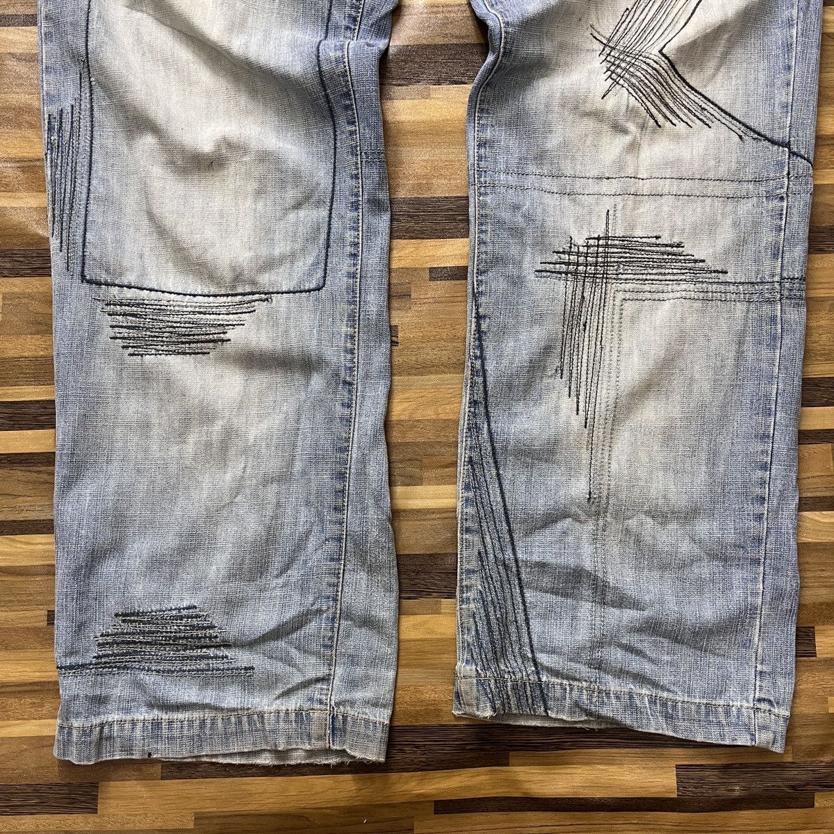 Phat Farm × Vintage Seditionaries Skategang Phat Farm Baggy Denim Jeans Vintage Size US 36 / EU 52 - 16 Thumbnail