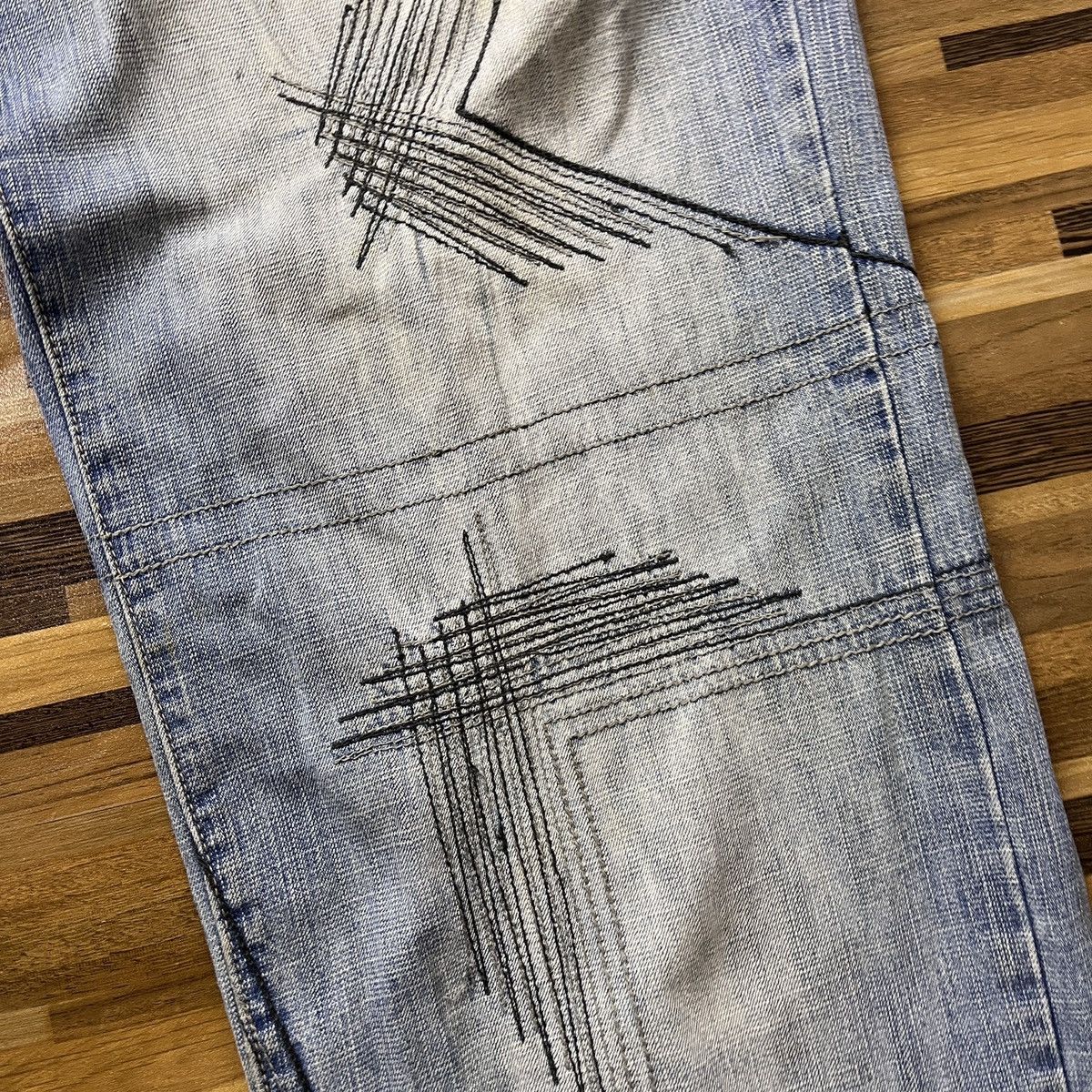 Phat Farm × Vintage Seditionaries Skategang Phat Farm Baggy Denim Jeans Vintage Size US 36 / EU 52 - 15 Thumbnail