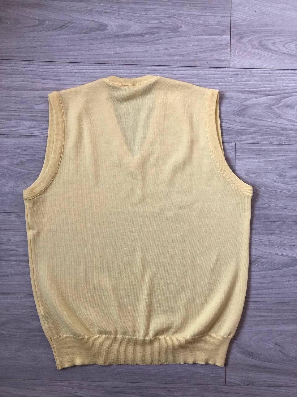 Lacoste × Vintage Vintage Lacoste Vest Sweater Size US XL / EU 56 / 4 - 3 Thumbnail