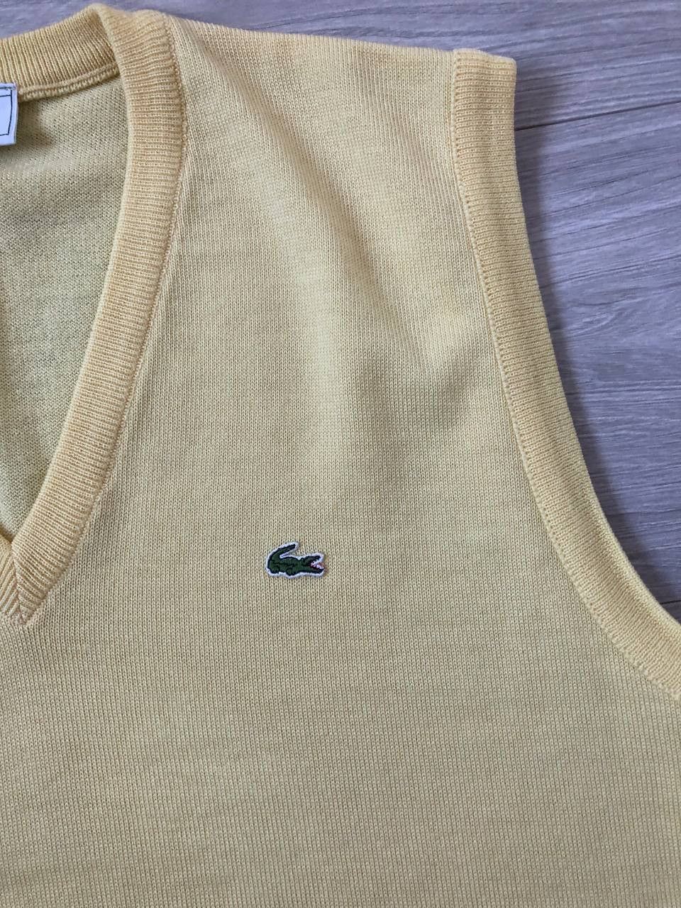 Lacoste × Vintage Vintage Lacoste Vest Sweater Size US XL / EU 56 / 4 - 5 Thumbnail