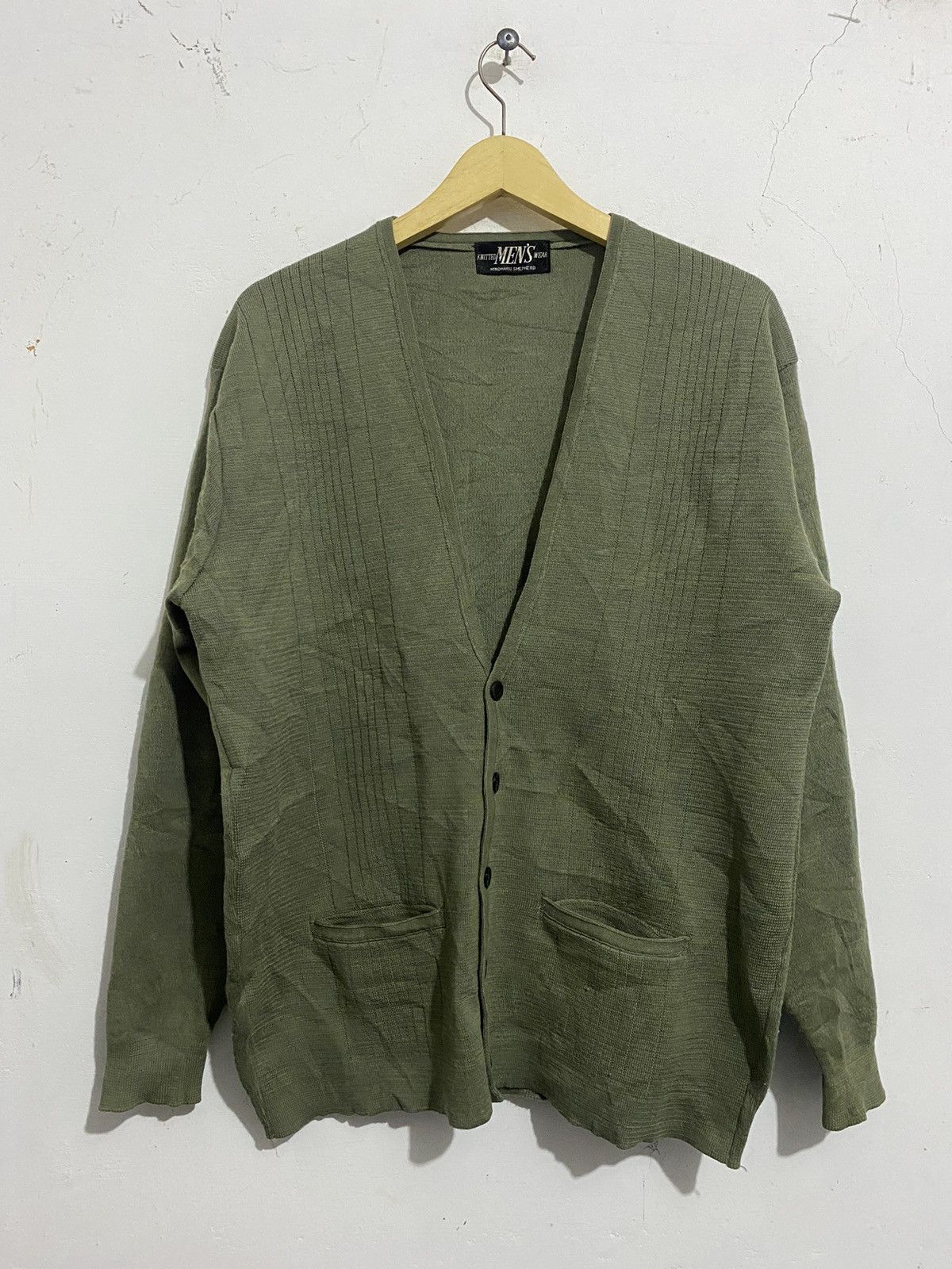 Kurt Cobain Green Cardigan Grailed