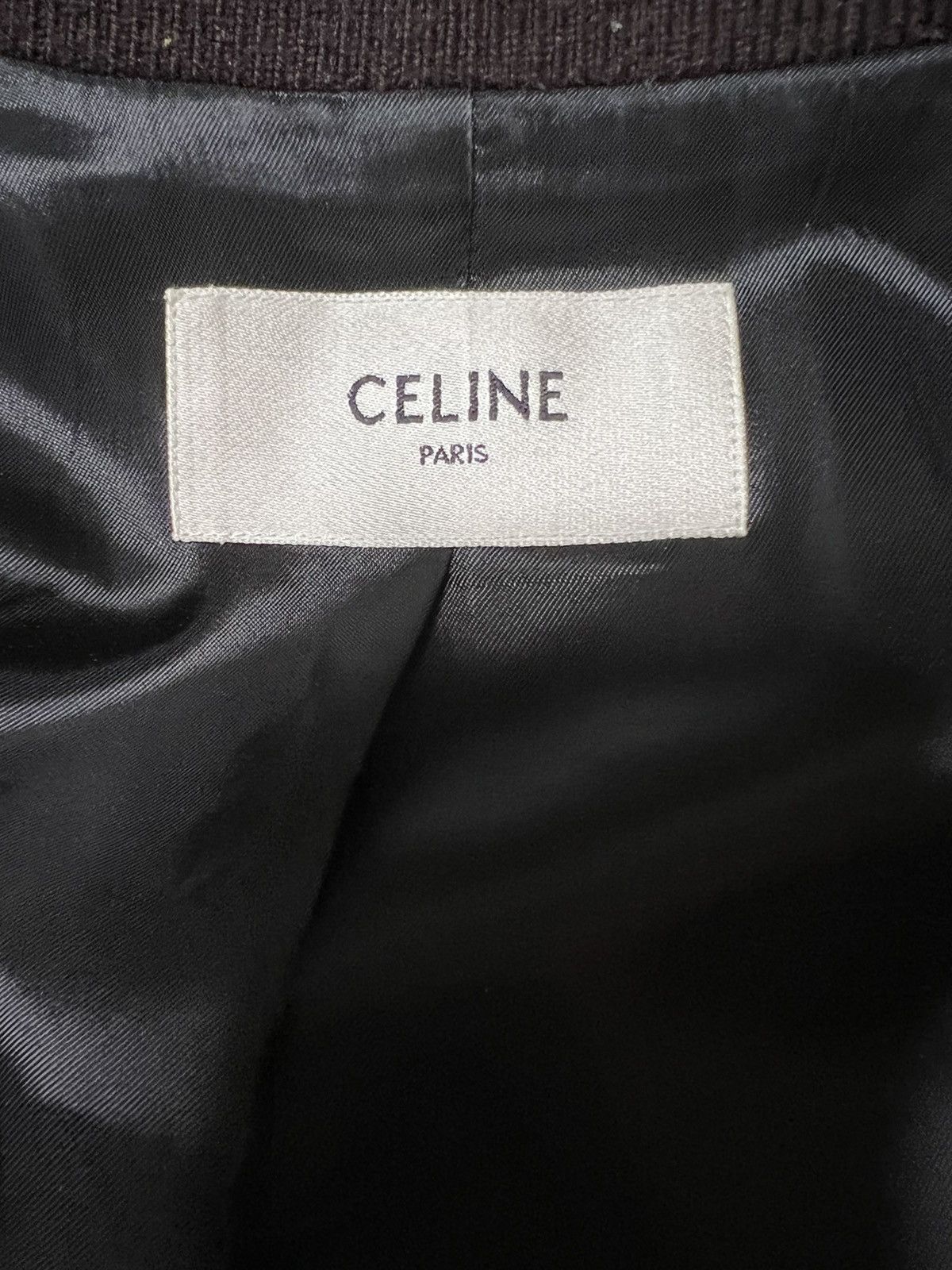 Celine Brown Wool Teddy jacket as worn by Lukasabbat Size US S / EU 44-46 / 1 - 4 Thumbnail