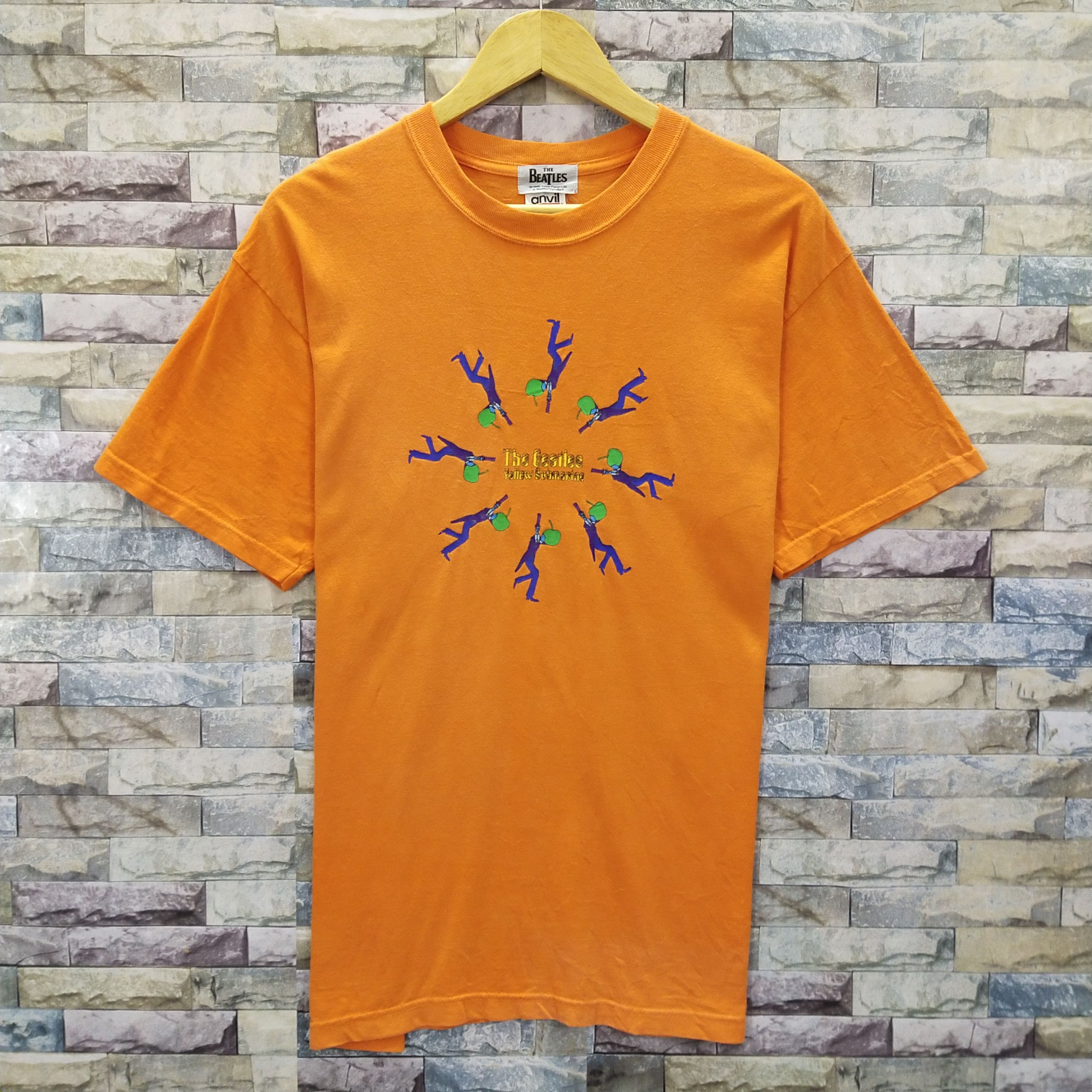 Band Tees Vintage The Beatles Yellow Submarines @2000 y2k Size US L / EU 52-54 / 3 - 2 Thumbnail