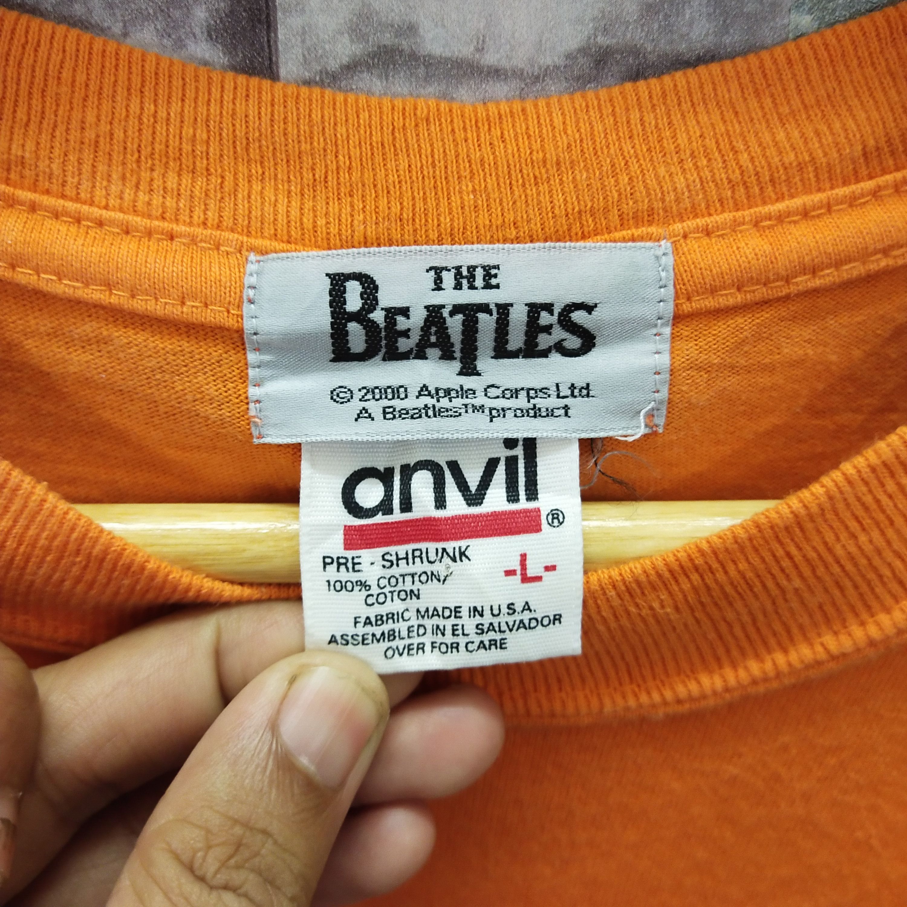 Band Tees Vintage The Beatles Yellow Submarines @2000 y2k Size US L / EU 52-54 / 3 - 5 Thumbnail