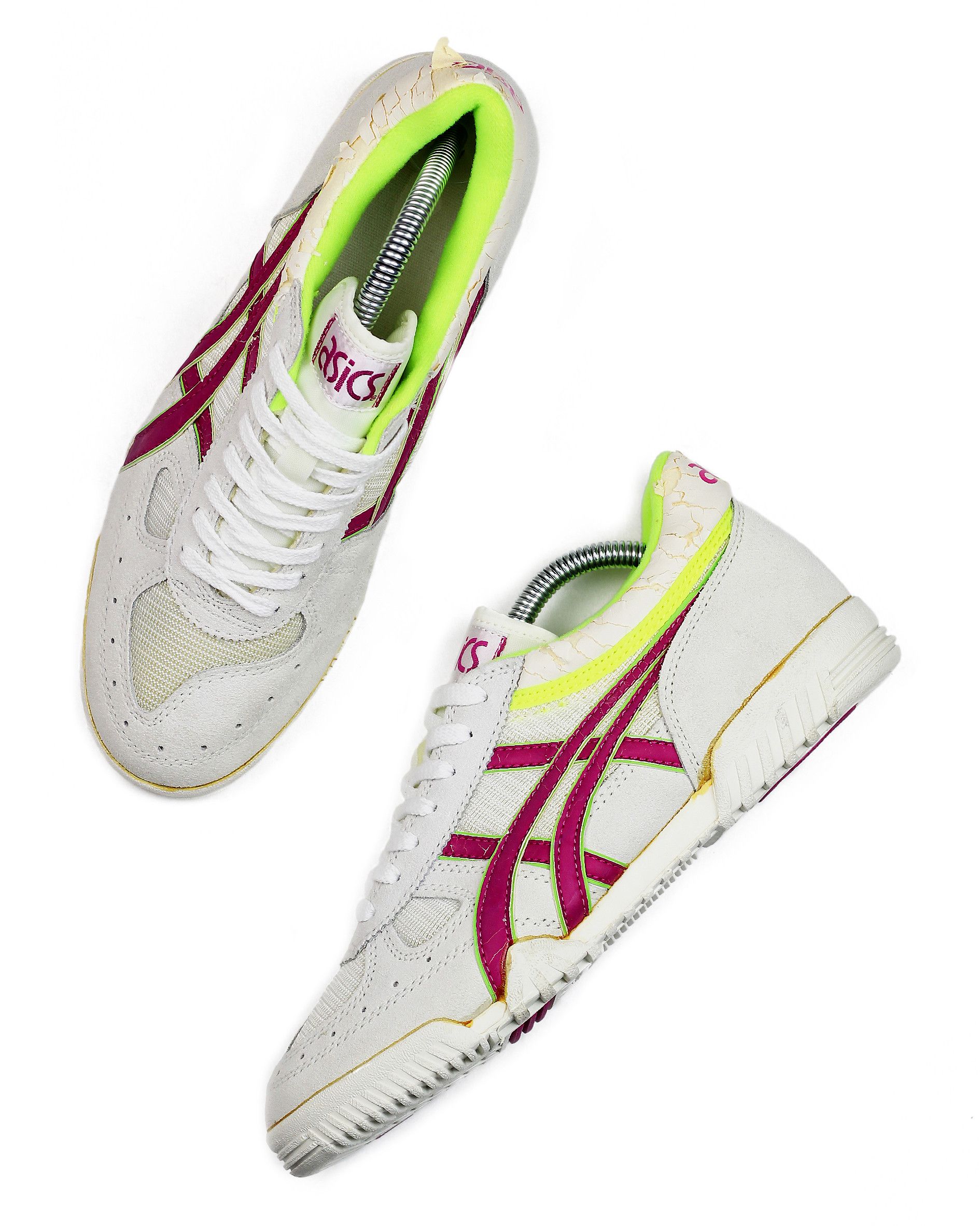 Asics NOS 80s vintage ASICS Lady Spiker Plus NC sneakers kicks OG Size US 6 / EU 39 - 4 Thumbnail
