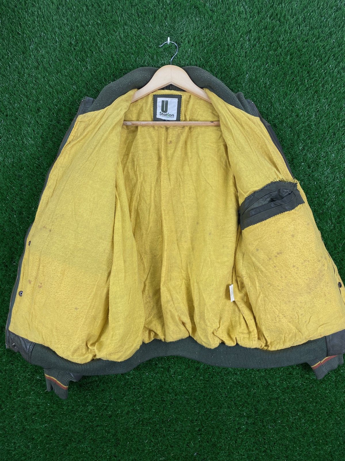Leather × Vintage Vintage Leather Jacket By U Station Size US L / EU 52-54 / 3 - 5 Thumbnail