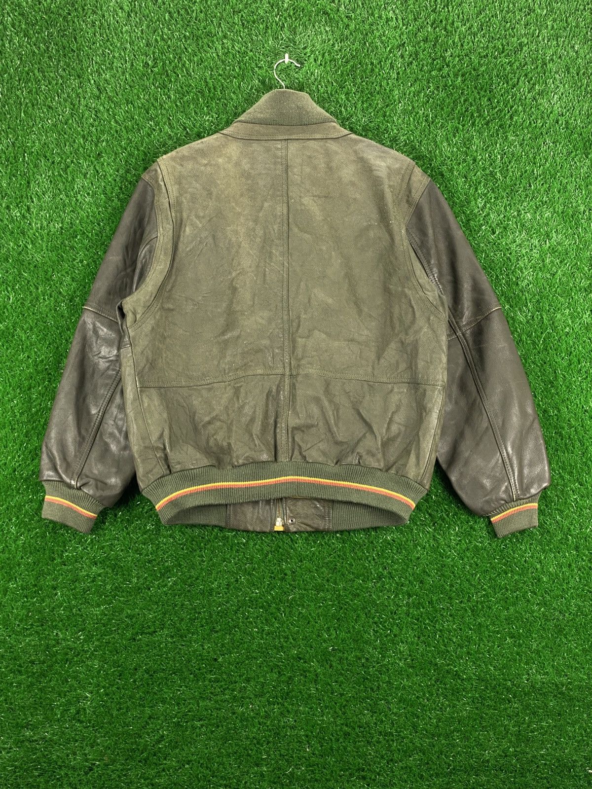 Leather × Vintage Vintage Leather Jacket By U Station Size US L / EU 52-54 / 3 - 2 Thumbnail