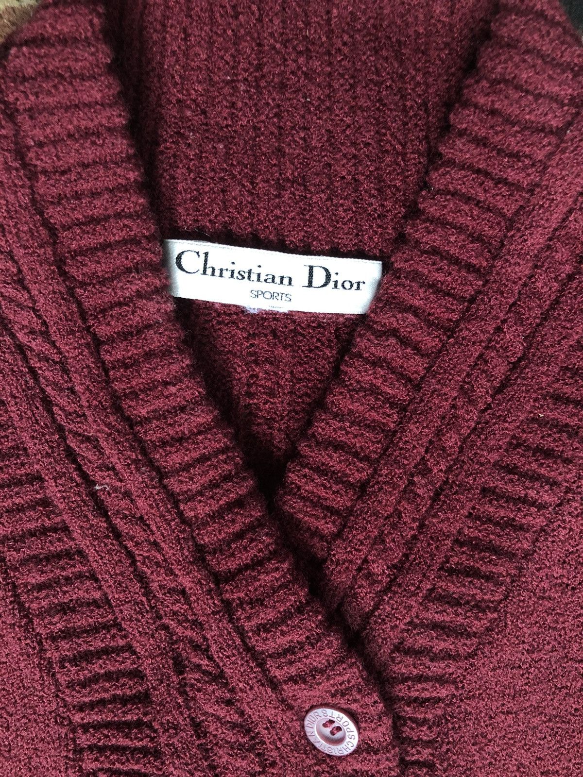 Christian Dior Monsieur Christian Dior Sports Shawl Collar Sweater Size US L / EU 52-54 / 3 - 4 Thumbnail