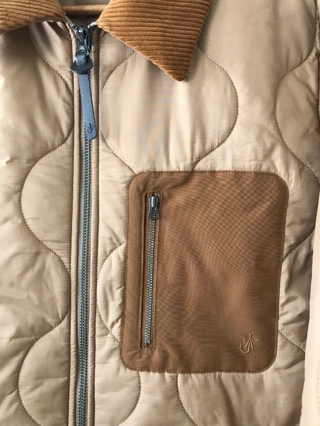 JW Anderson Uniqlo X JW Anderson Quilted Winter Jacket Medium Beige Size US M / EU 48-50 / 2 - 3 Thumbnail