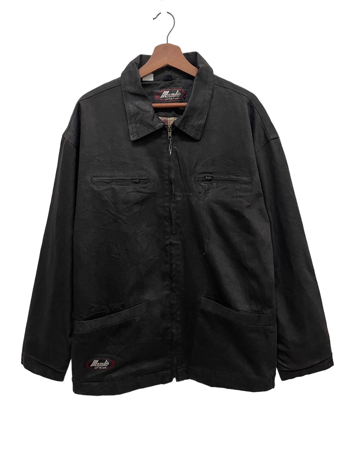 Mambo Vintage Black MAMBO Surf Aussie Worker Jacket Size US L / EU 52-54 / 3 - 1 Thumbnail